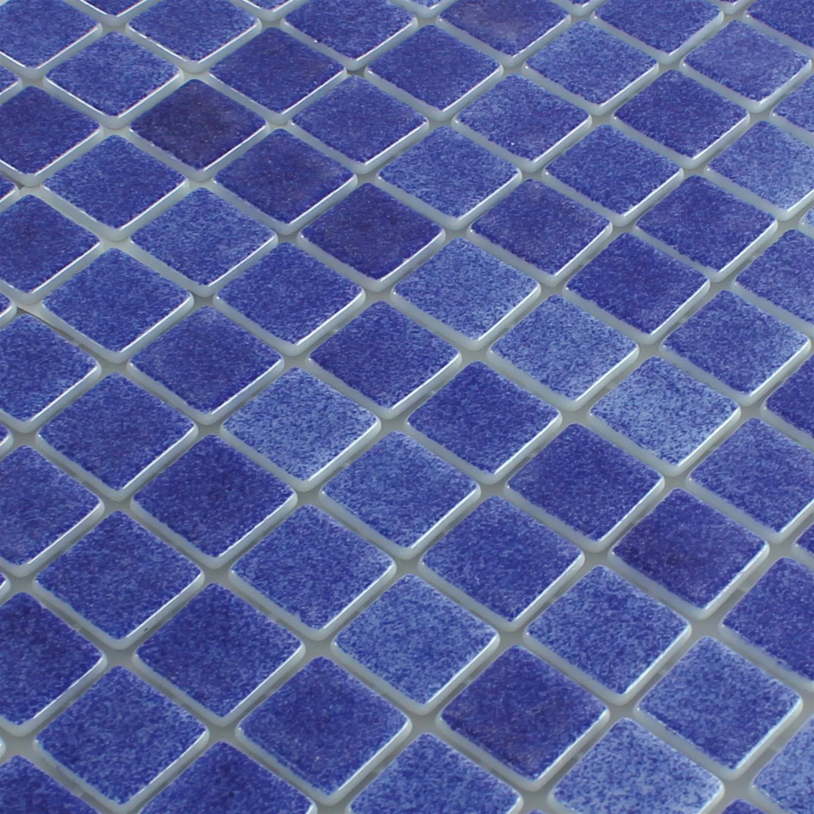 Cristal Piscina Mosaico Lagune R11C Azul Oscuro