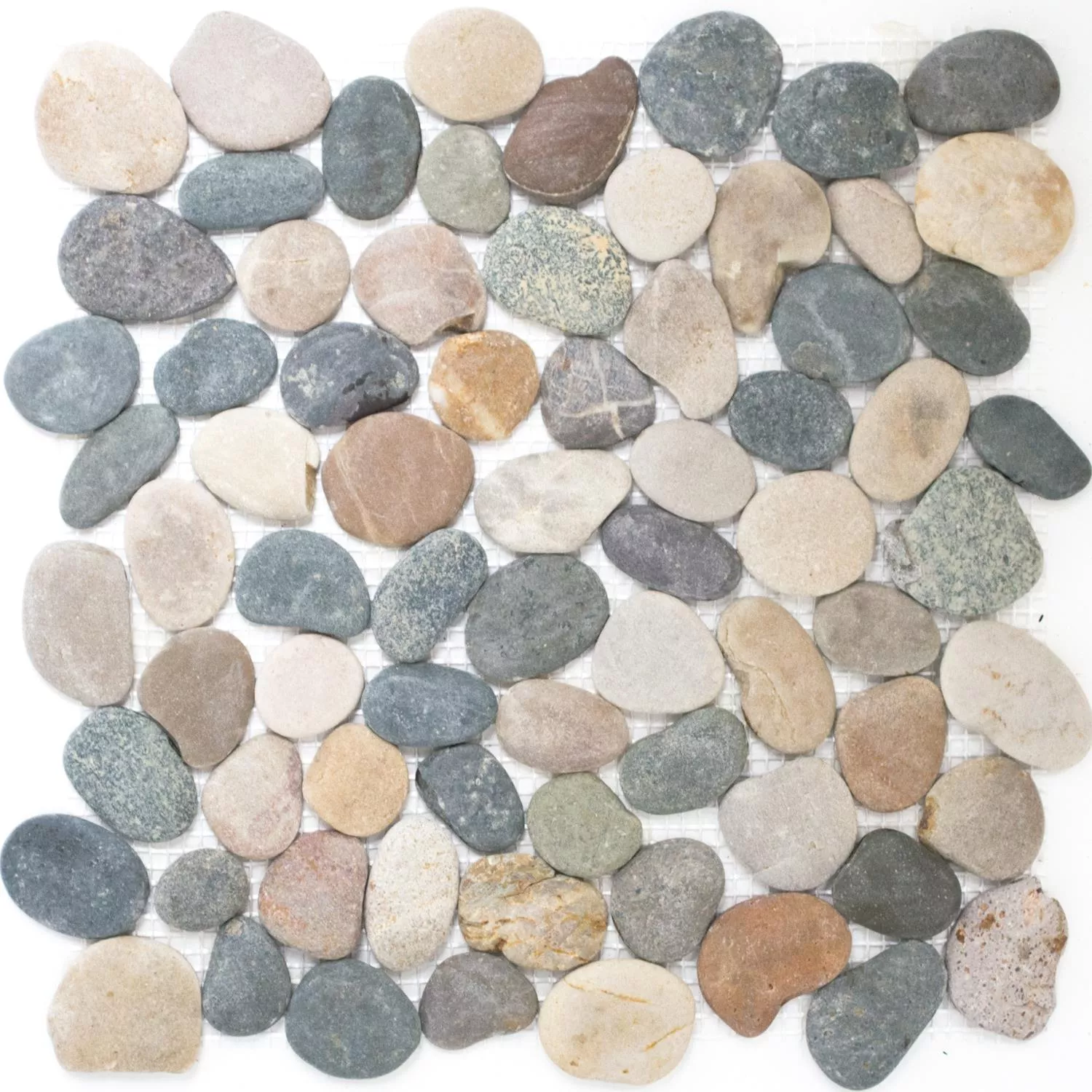 Azulejos Mosaico Guijarro Río Piedra Natural Doha