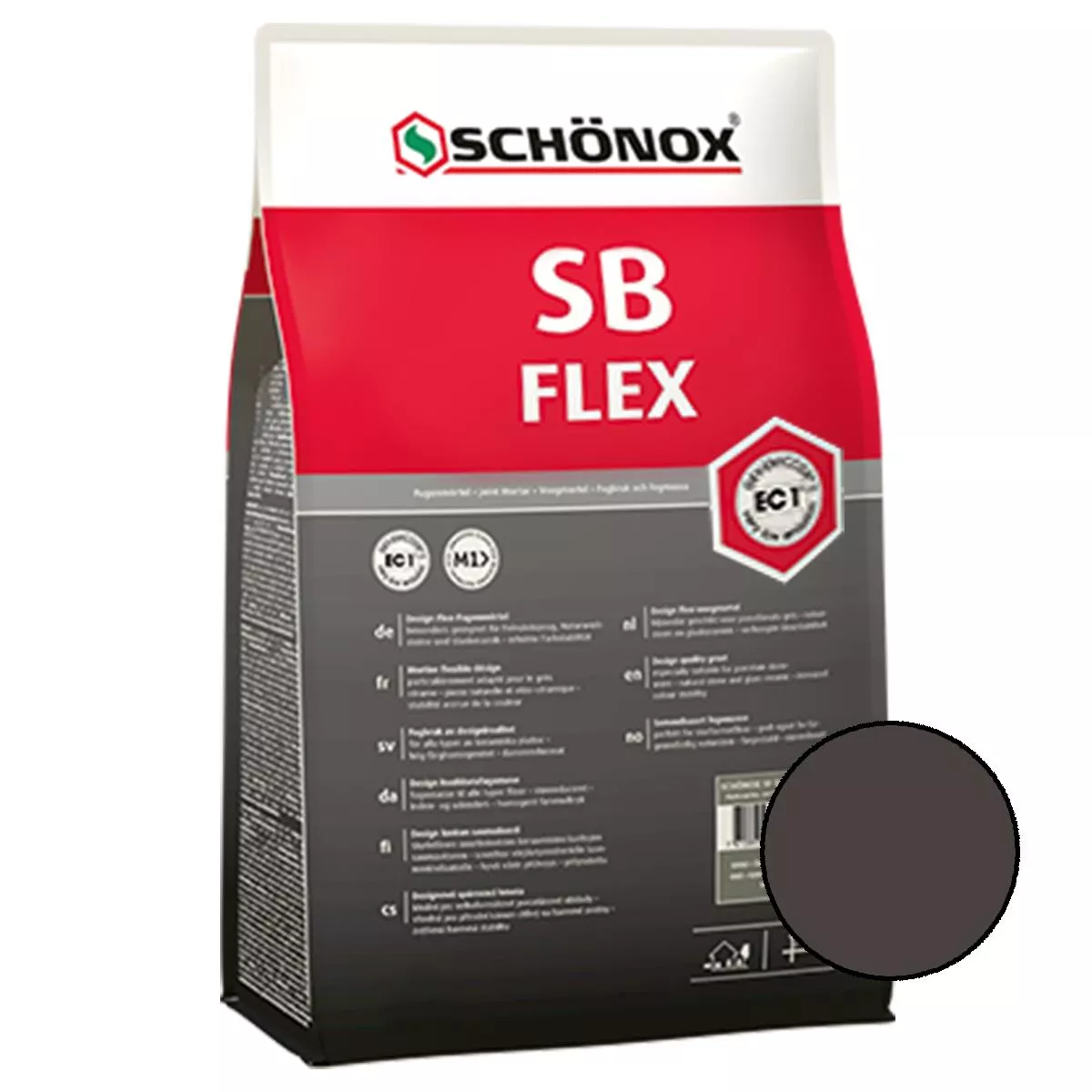 Lechada Schönox SB Flex Antracita 15 kg