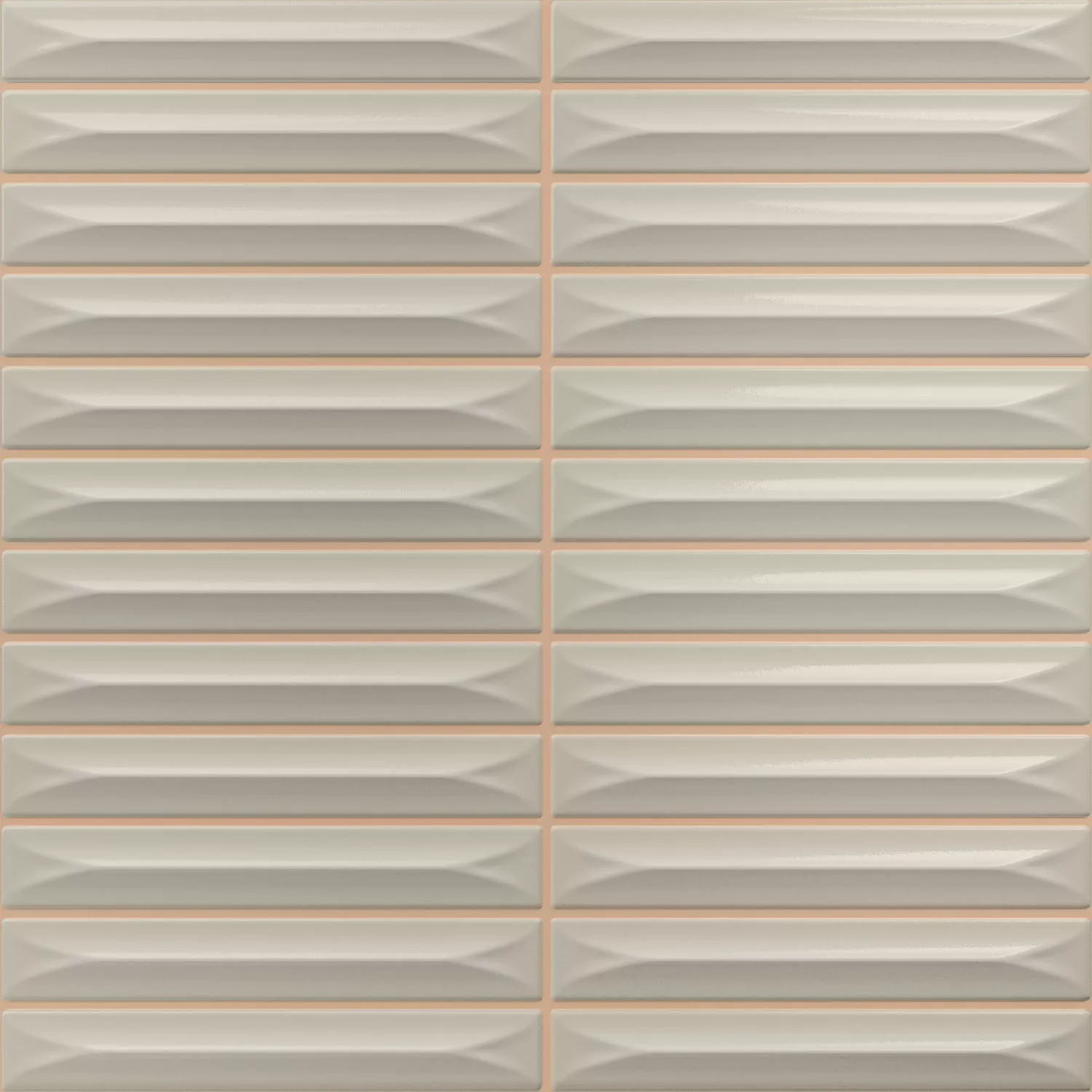 Bevel Greige Brillante Palillos 20x20 cm