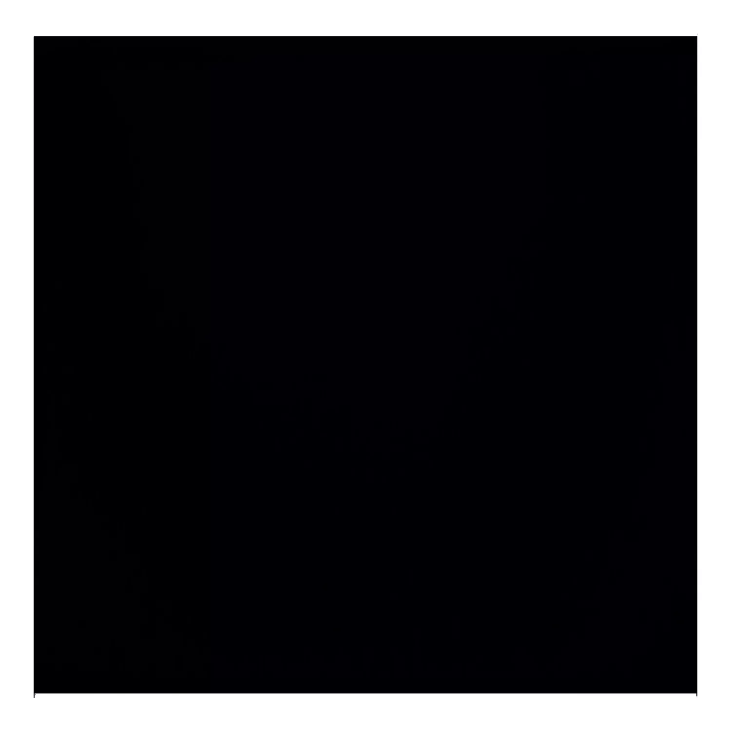 Azulejo de metro Negro Mate 20x20 cm Sin Faceta Ashville Negro