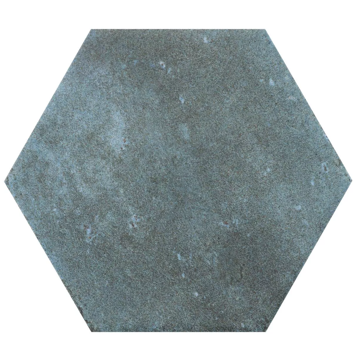 Pavimentos Arosa Mate Hexagonales Azul 17,3x15cm