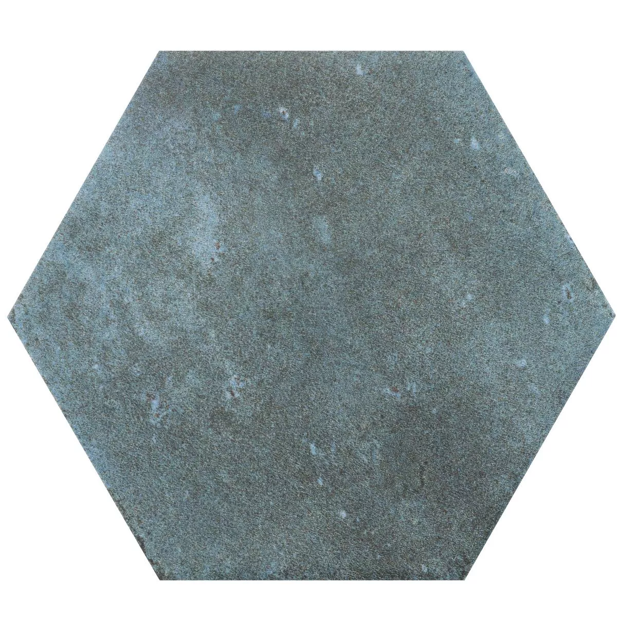 Pavimentos Arosa Mate Hexagonales Azul 17,3x15cm Pavimentos Arosa Mate Hexagonales Azul 17,3x15cm
