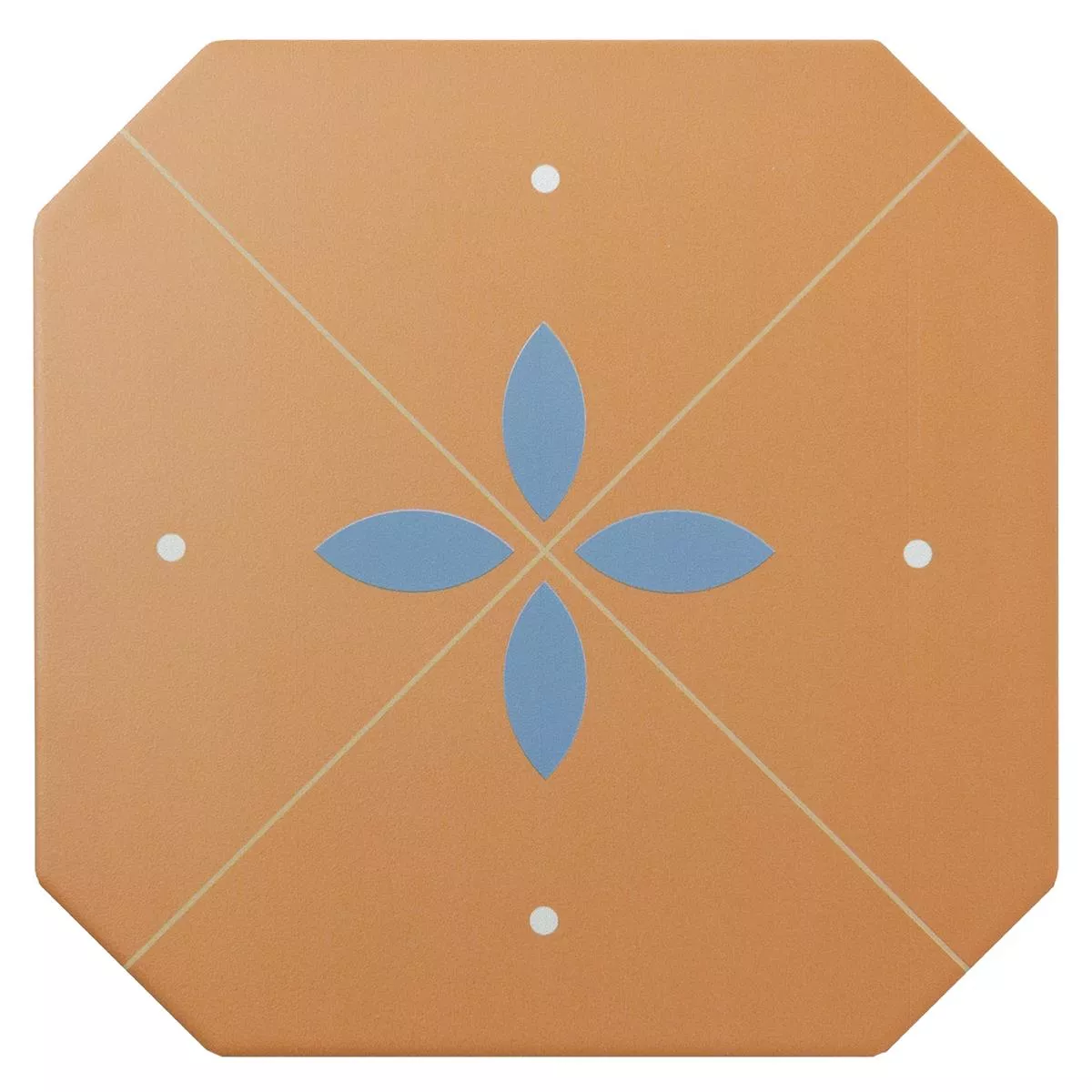 Azulejos De Gres Azulejos Genexia Decor Ocre Octágono 20x20cm Azulejos De Gres Azulejos Genexia Decor Ocre Octágono 20x20cm