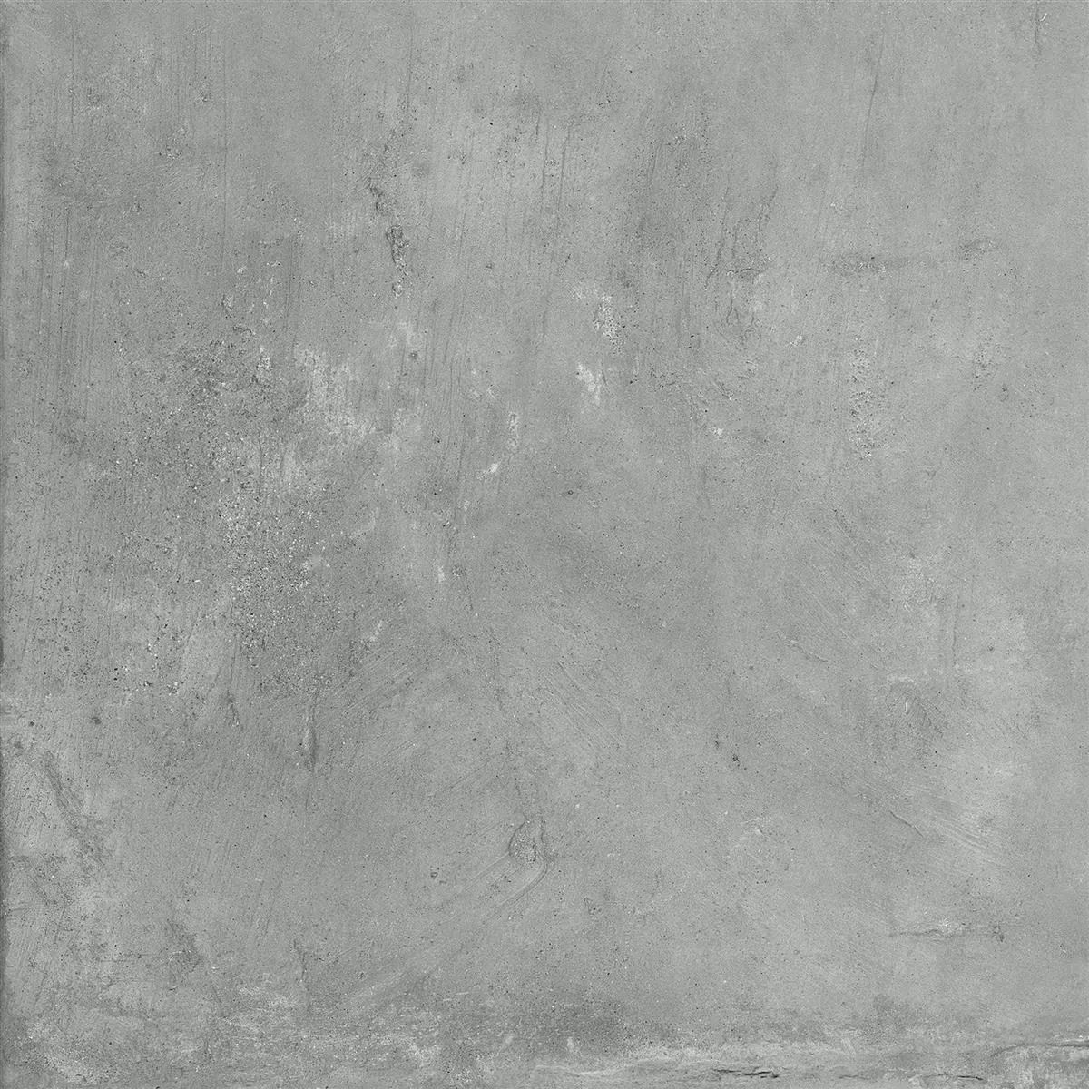 Losas Para Terrazas Aspecto De Cemento Berlin Gris 100x100cm