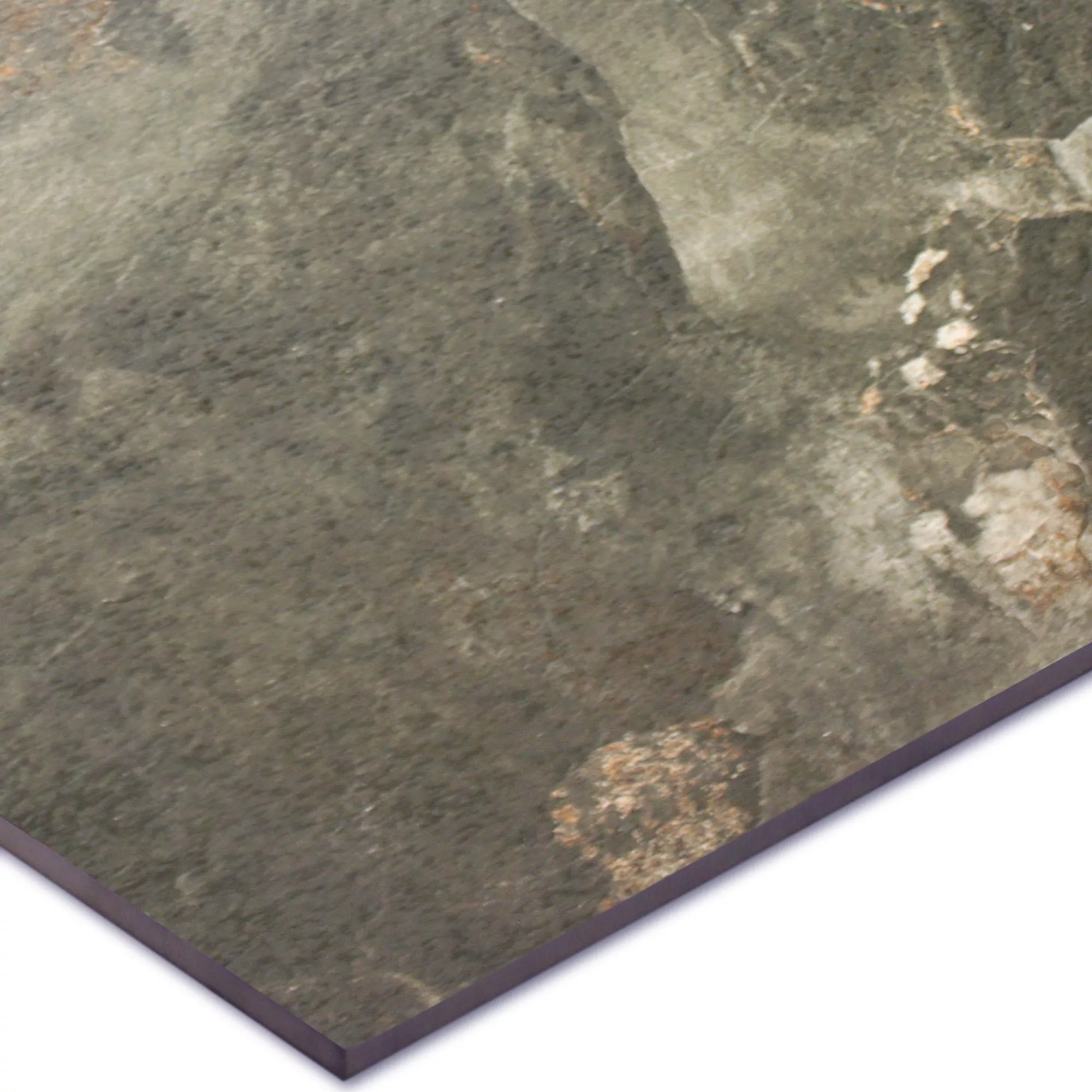 Muestra Pavimento Kornat Slate Negro 60x120cm