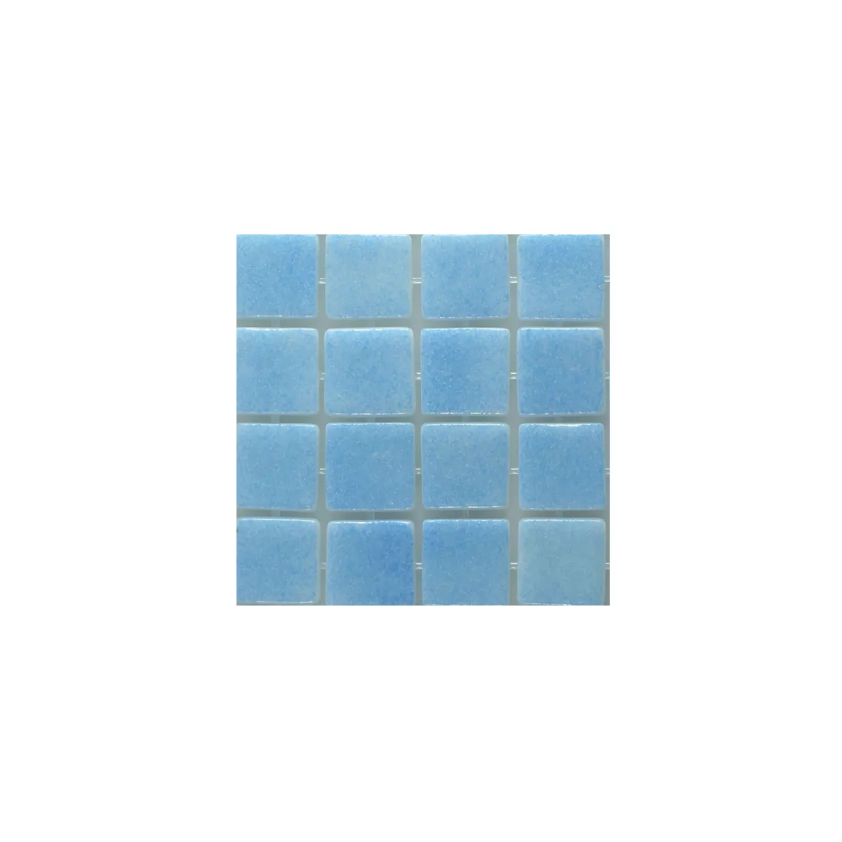 Muestra Cristal Piscina Mosaico Lagune R11C Azul Claro