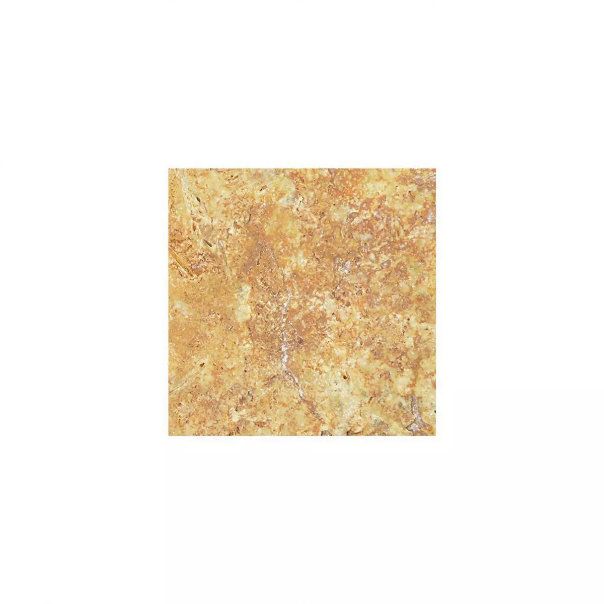 Muestra Azulejos De Piedra Natura Travertino Castello Oro 40,6x61cm