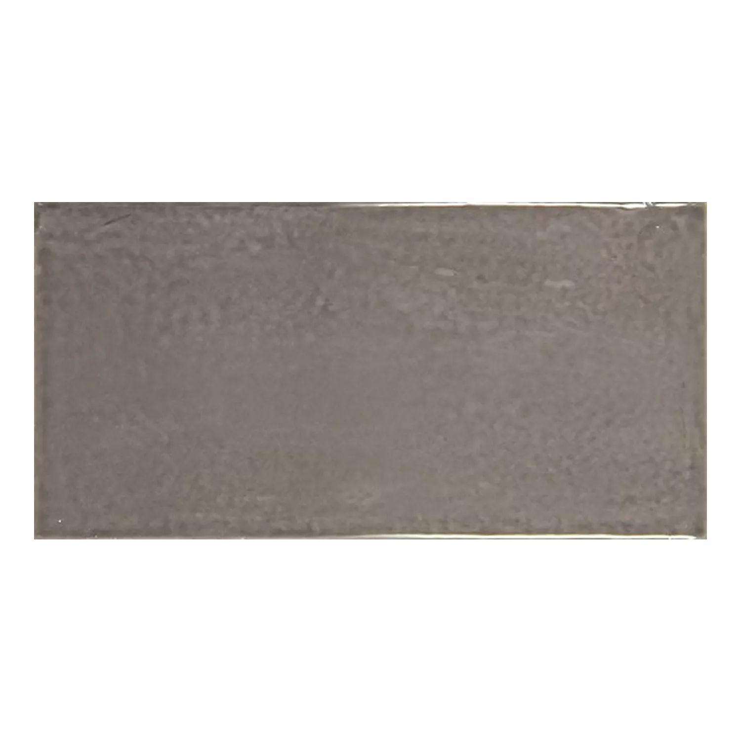 Celaya Gris Brillante Rústico 7,5x15 cm Grafito