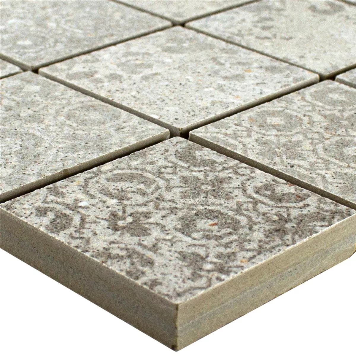 Mosaico Cerámico Azulejos Eylem Aspecto Retro Beige Q48 Mosaico Cerámico Azulejos Eylem Aspecto Retro Beige Q48