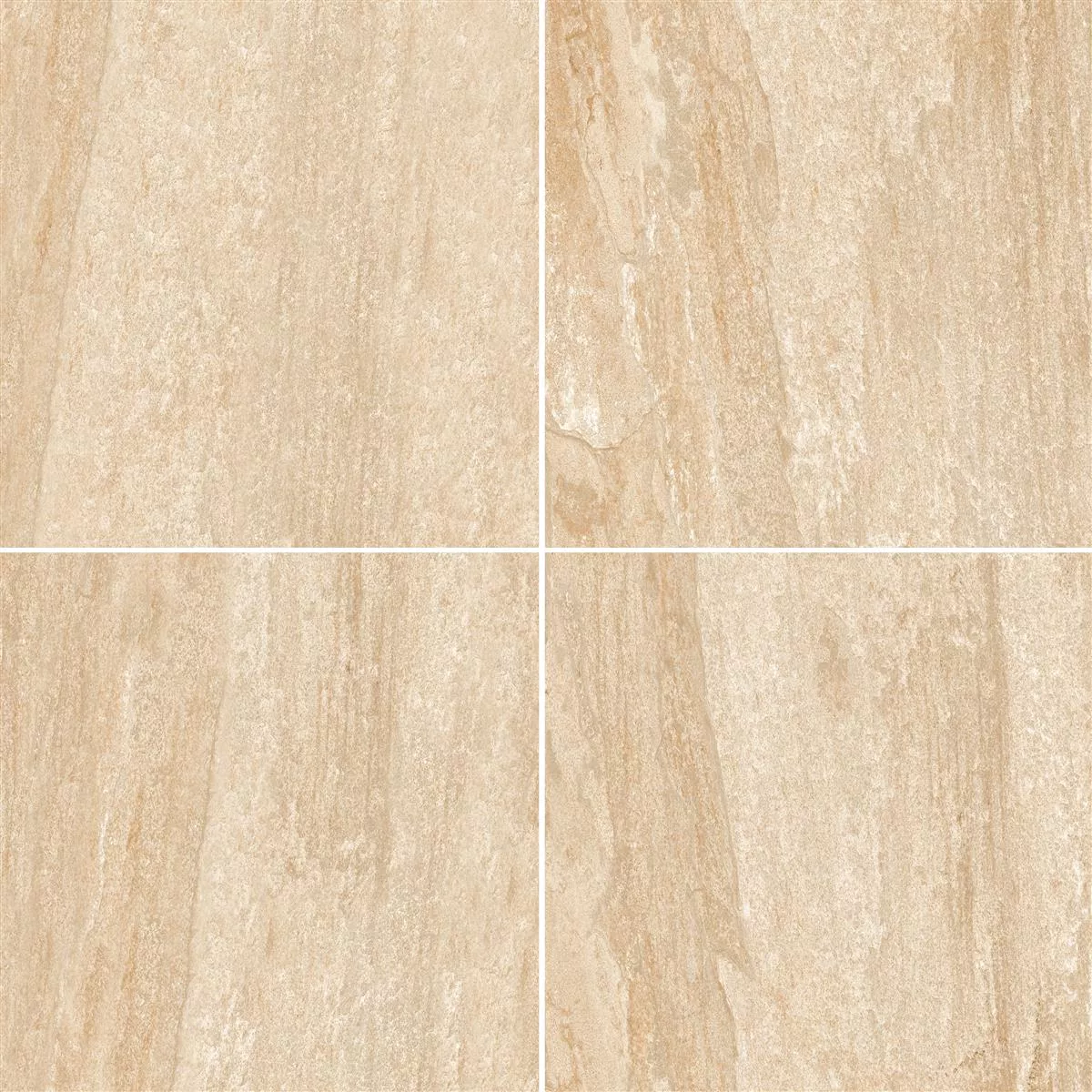 Losas Para Terrazas Azulejos De Gres Rustburg Beige 60x60x2 cm