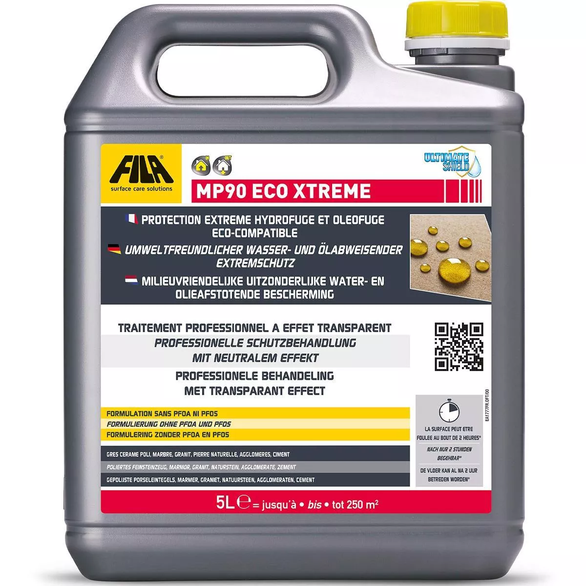 Fila MP90 ECO XTREME Repelente al agua y aceite Protección extrema 5 L