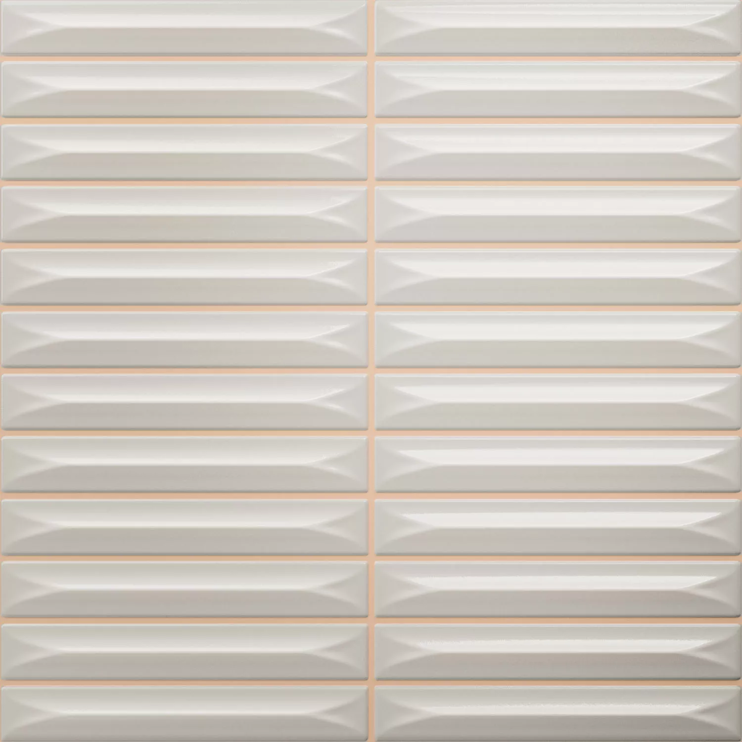 Bevel Plateado Brillante Palillos 20x20 cm