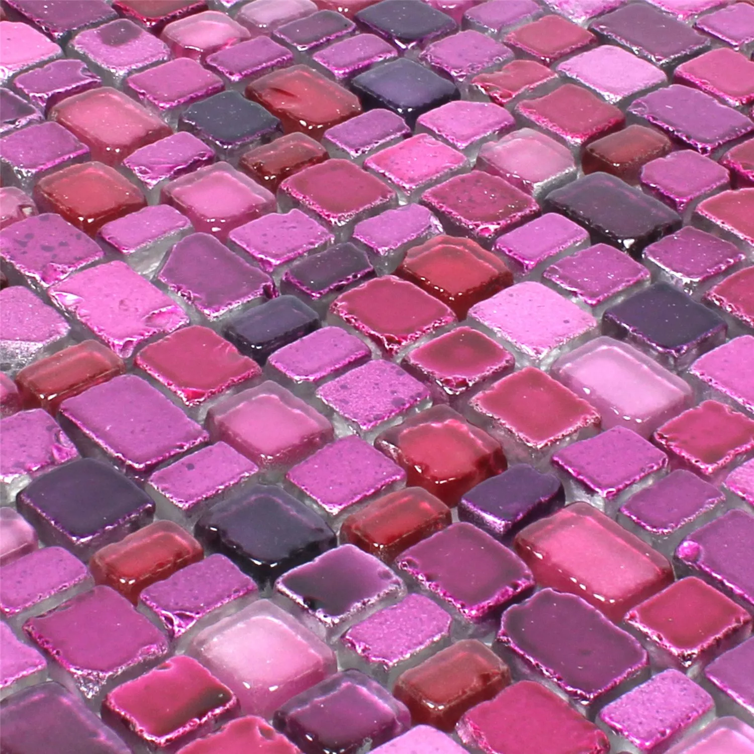Muestra Azulejos De Mosaico Cristal Roxy
