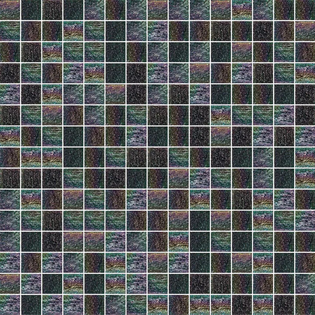 Mosaico de Cristal Azulejos Trend-Vi 755 Shining 10x10 mm Mosaico de Cristal Azulejos Trend-Vi 755 Shining 10x10 mm