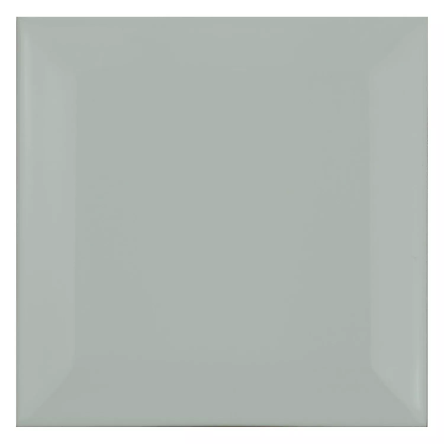 Azulejo de metro Verde Mate 10x10 cm Faceta Catarina Alga