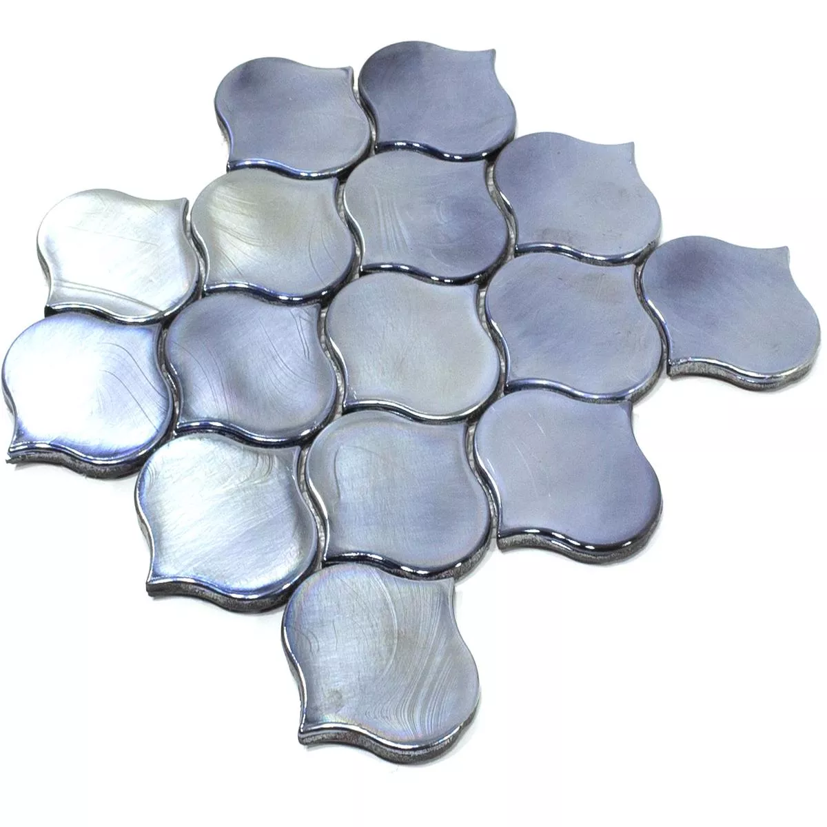 Mosaico de Cristal Azulejos Andalucia Arabesque Negro