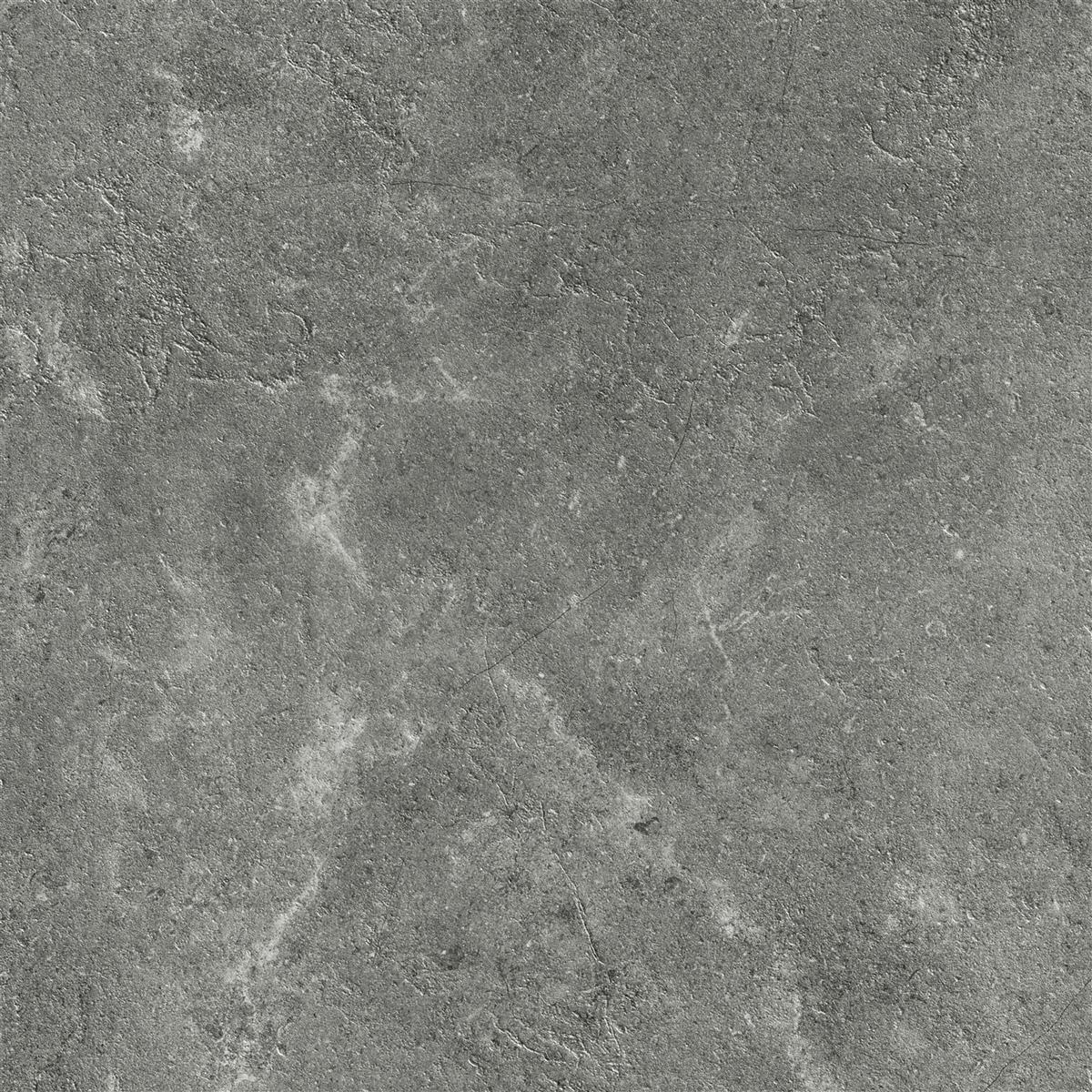 Pavimento Bangui Aspecto de Piedra 60x60cm Gris Oscuro