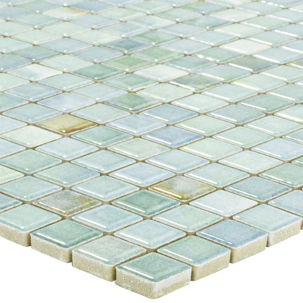 Mosaico Cerámico Azulejos Elysium Aspecto De Mármol Cielo Azul 12