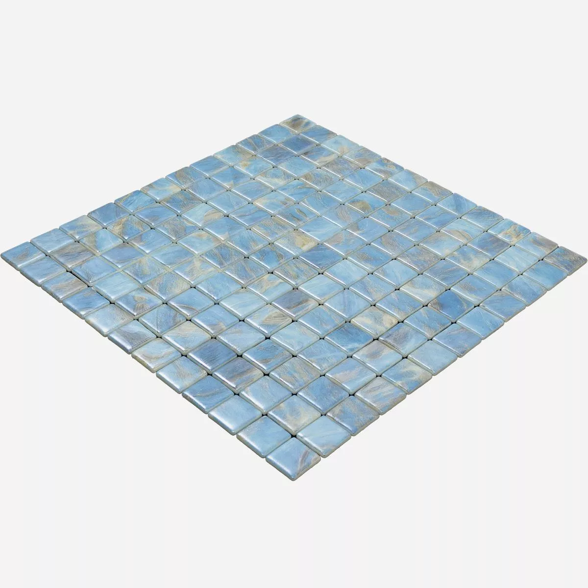 Cristal Piscina Mosaico Alassio Azul 25