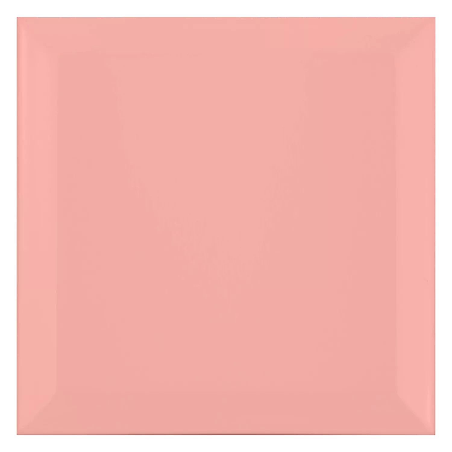 Azulejo de metro Rosa Mate 15x15 cm Faceta Eris Rosa