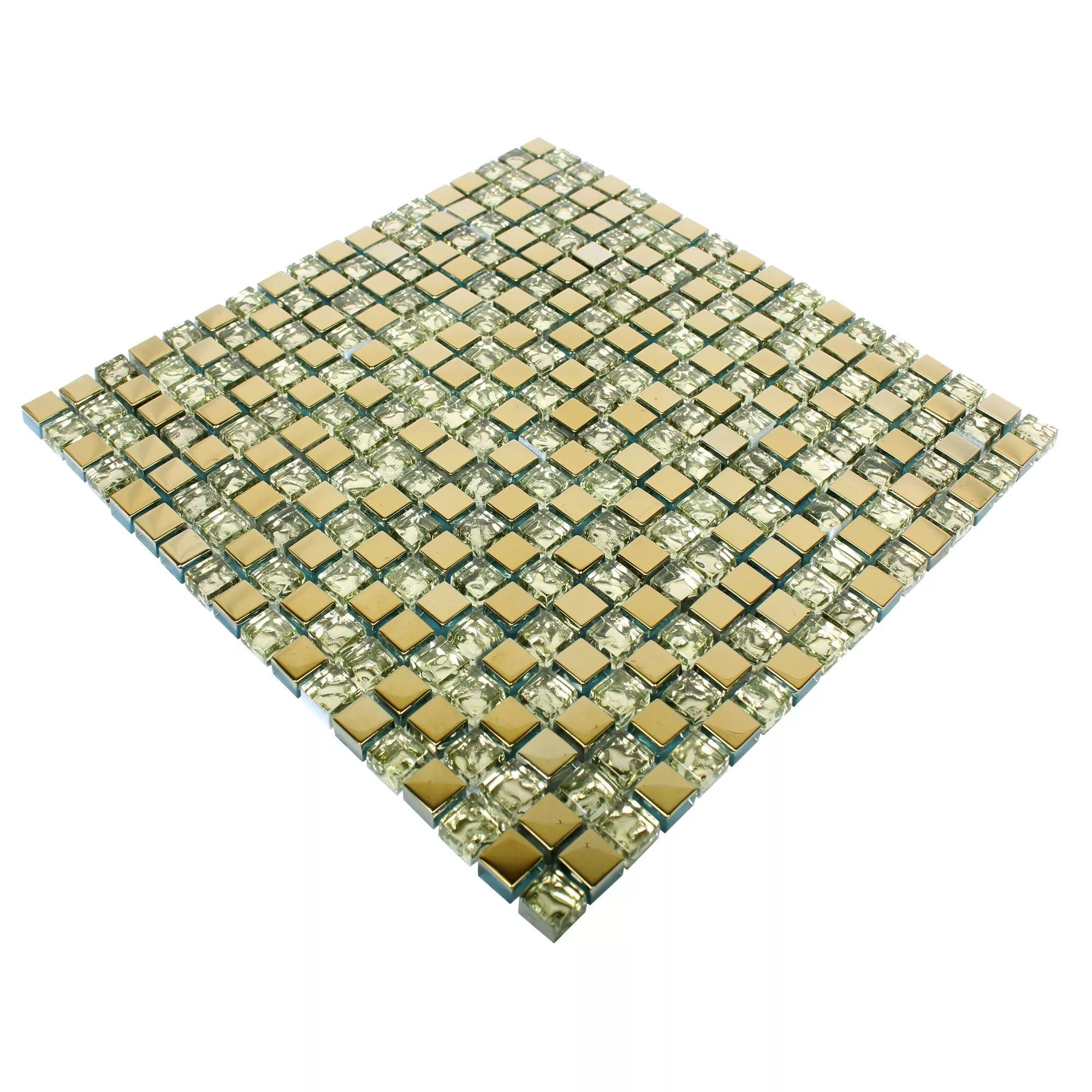 Mosaico De Cristal Azulejos Moldau Oro Mosaico De Cristal Azulejos Moldau Oro