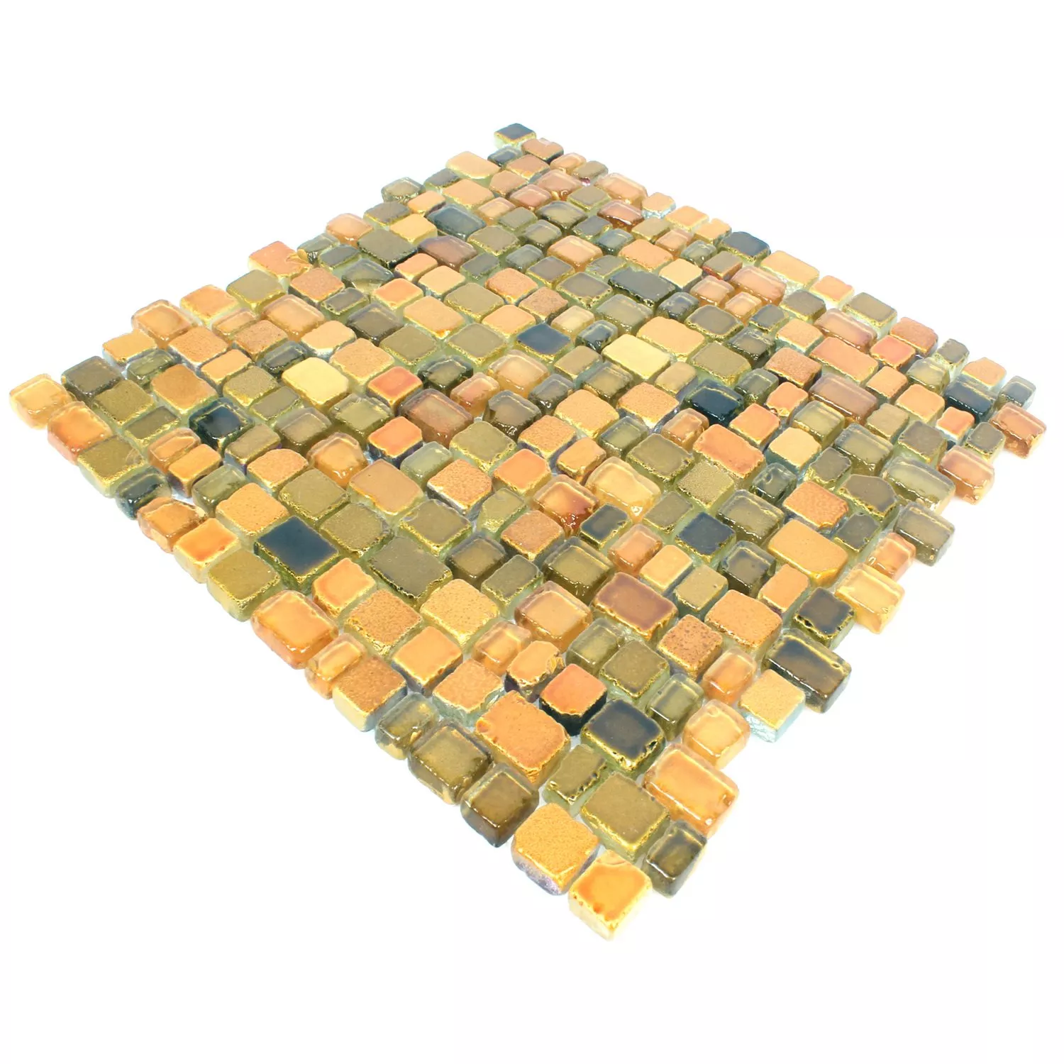 Azulejos De Mosaico Cristal Roxy Amarillo