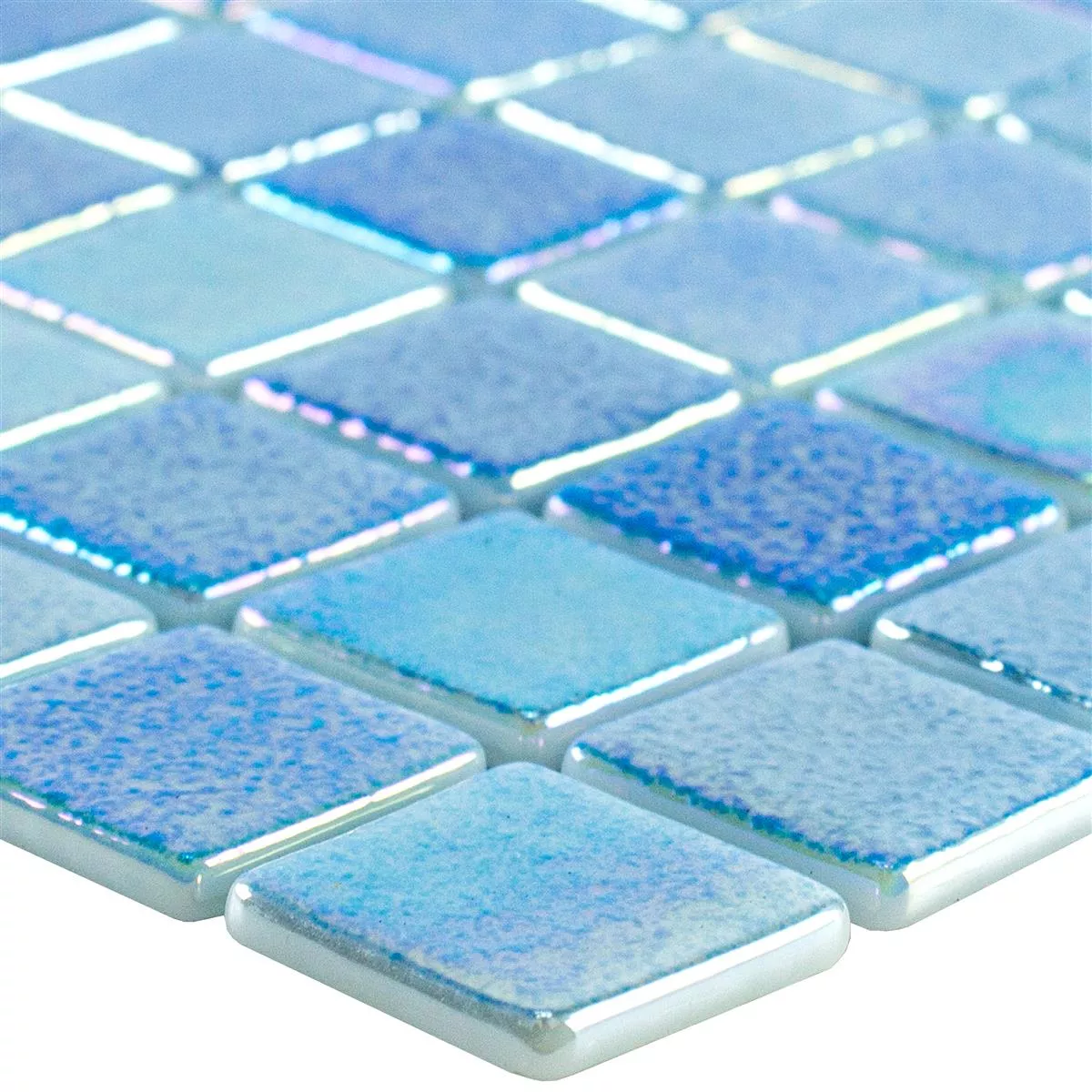 Cristal Piscina Mosaico McNeal Azul Claro 25