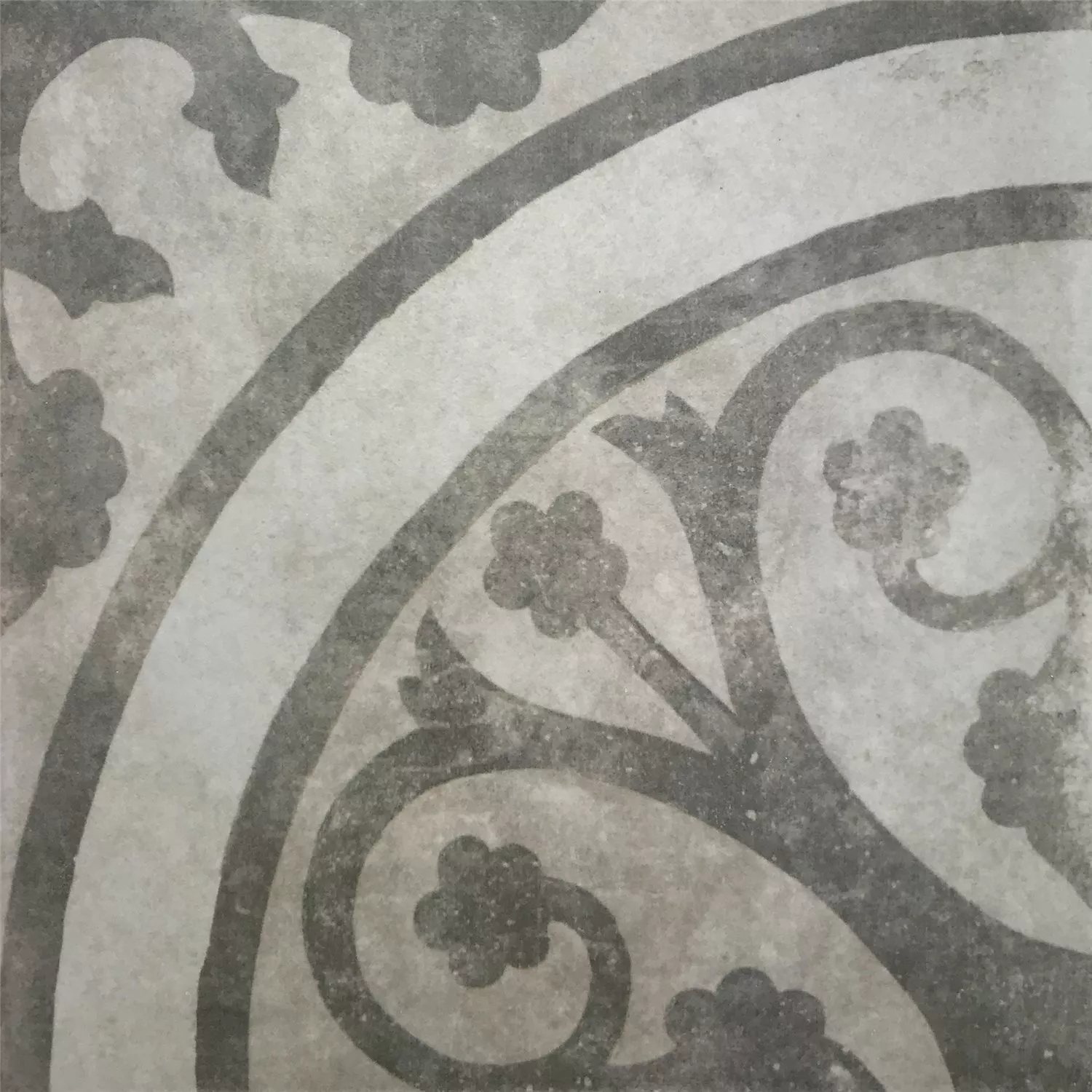 Muestra Azulejos De Cemento Óptica Pavimentos Decoración Milano Gris Mezcla