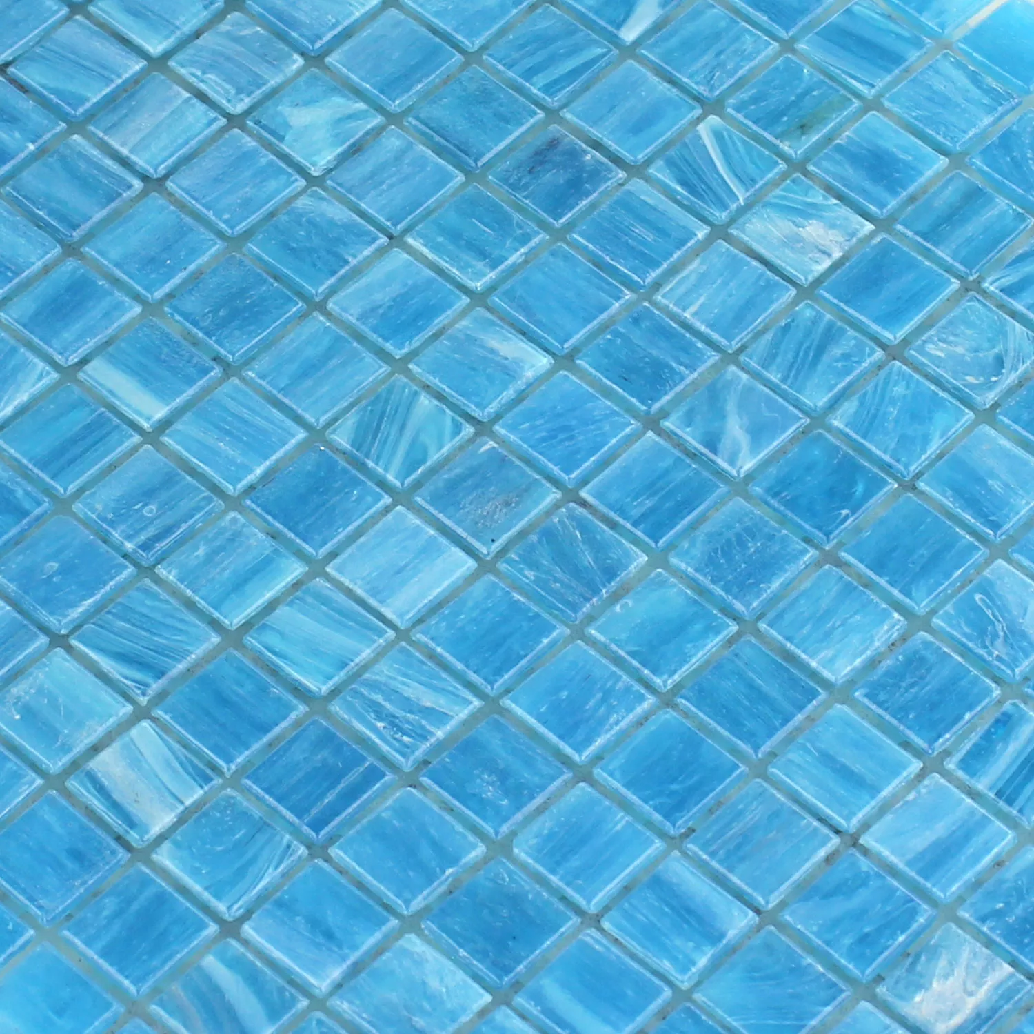 Azulejos De Mosaico Trend-Vi Cristal Brillante 243 20x20x4mm