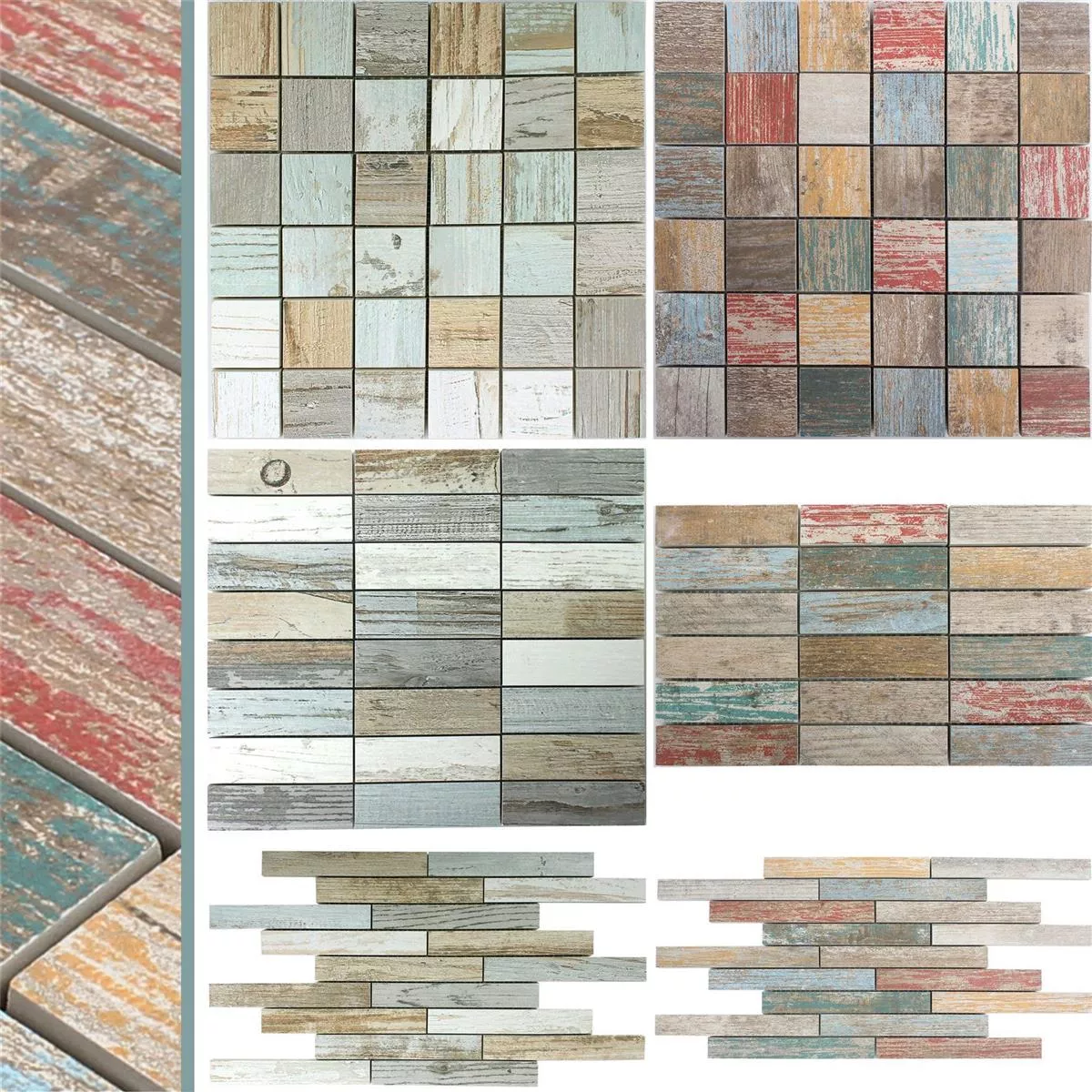 Muestra Mosaico Cerámico Azulejos Concerto R10/B