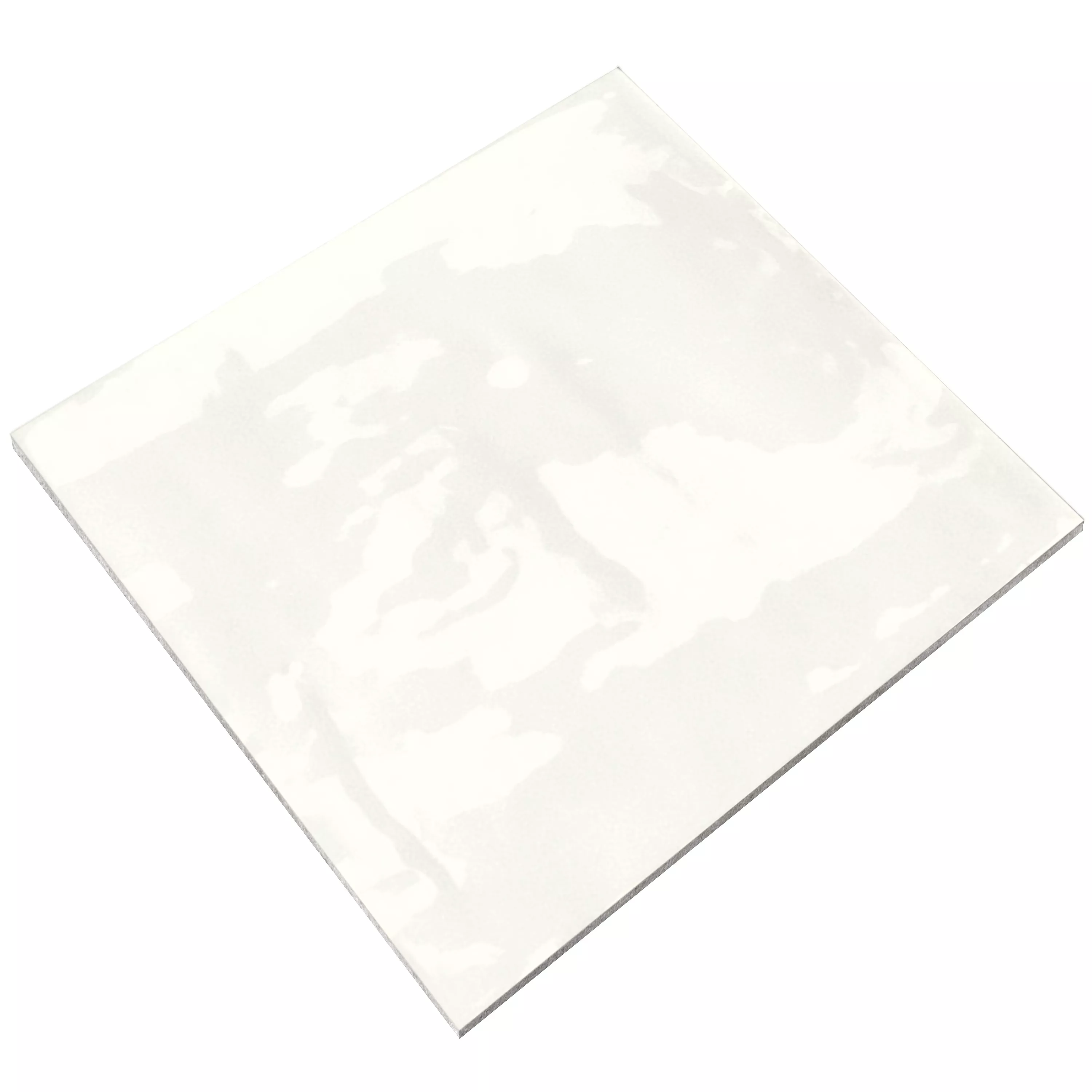 Revestimientos Marbella Corrugado 15x15cm Blanco Como la Nieve