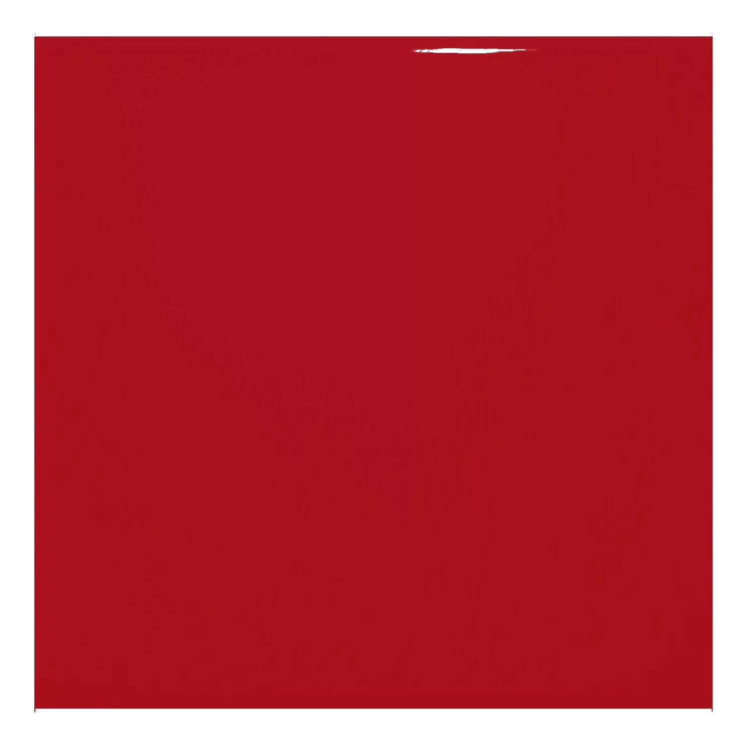 Azulejo de metro Rojo Brillante 15x15 cm Sin Faceta Miona Fuego