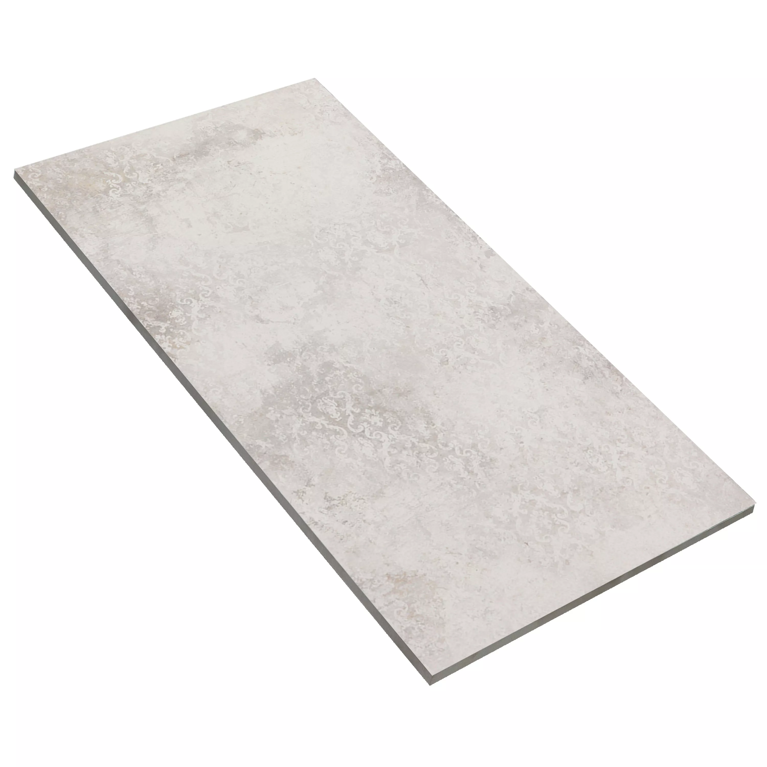 Pavimentos Poetic Aspecto de Piedra R10/A Blanco Decor 60x120cm