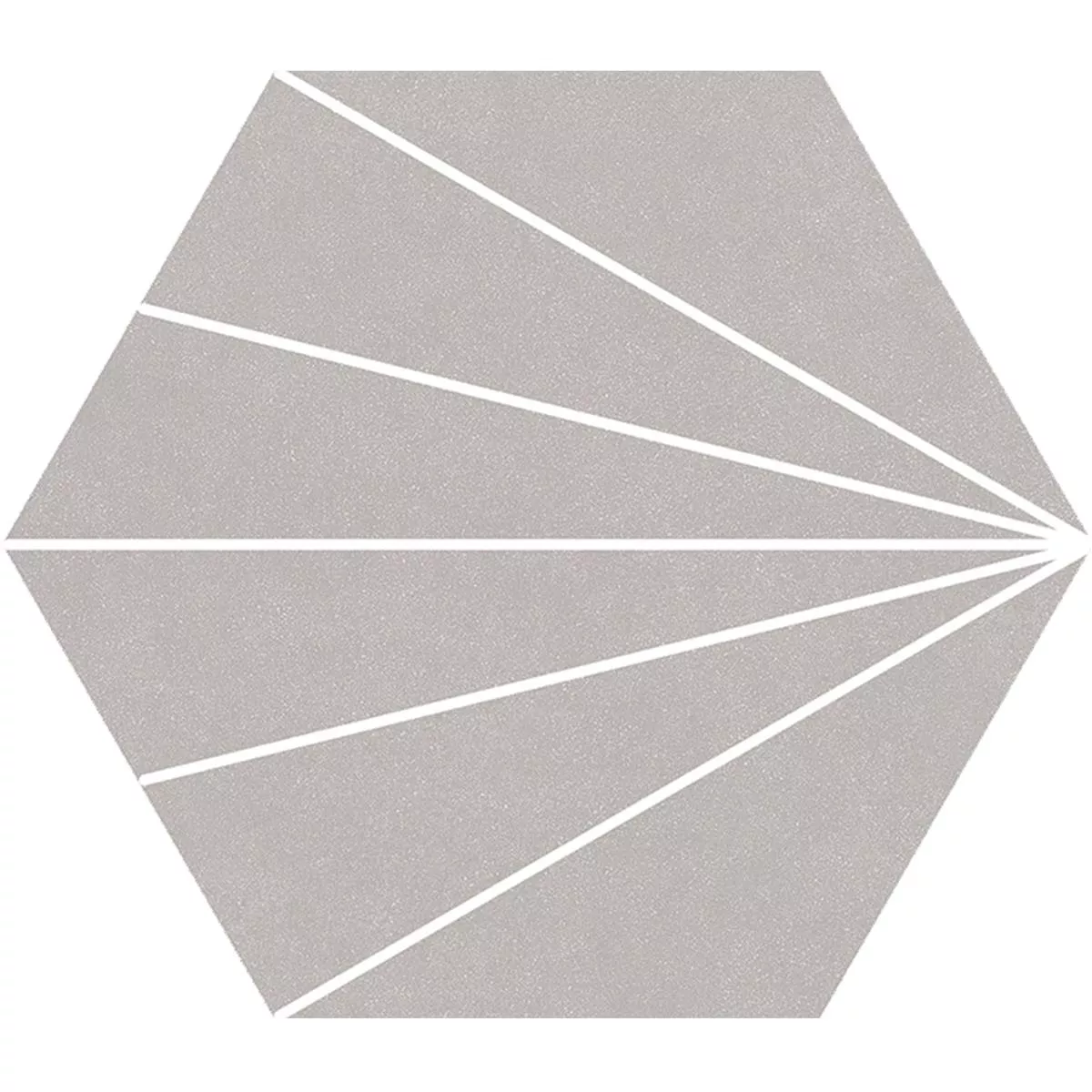 Azulejos De Gres Azulejos Millennium Hexagonales 3D Óptica Gris Claro 22,5 x 25,9cm Azulejos De Gres Azulejos Millennium Hexagonales 3D Óptica Gris Claro 22,5 x 25,9cm