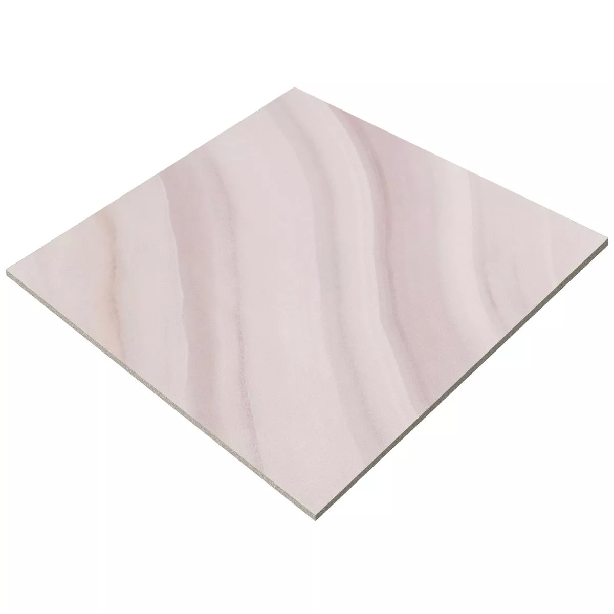 Pavimentos Aspecto de Piedra Almeria Rosa Oscuro 18,5x18,5cm 