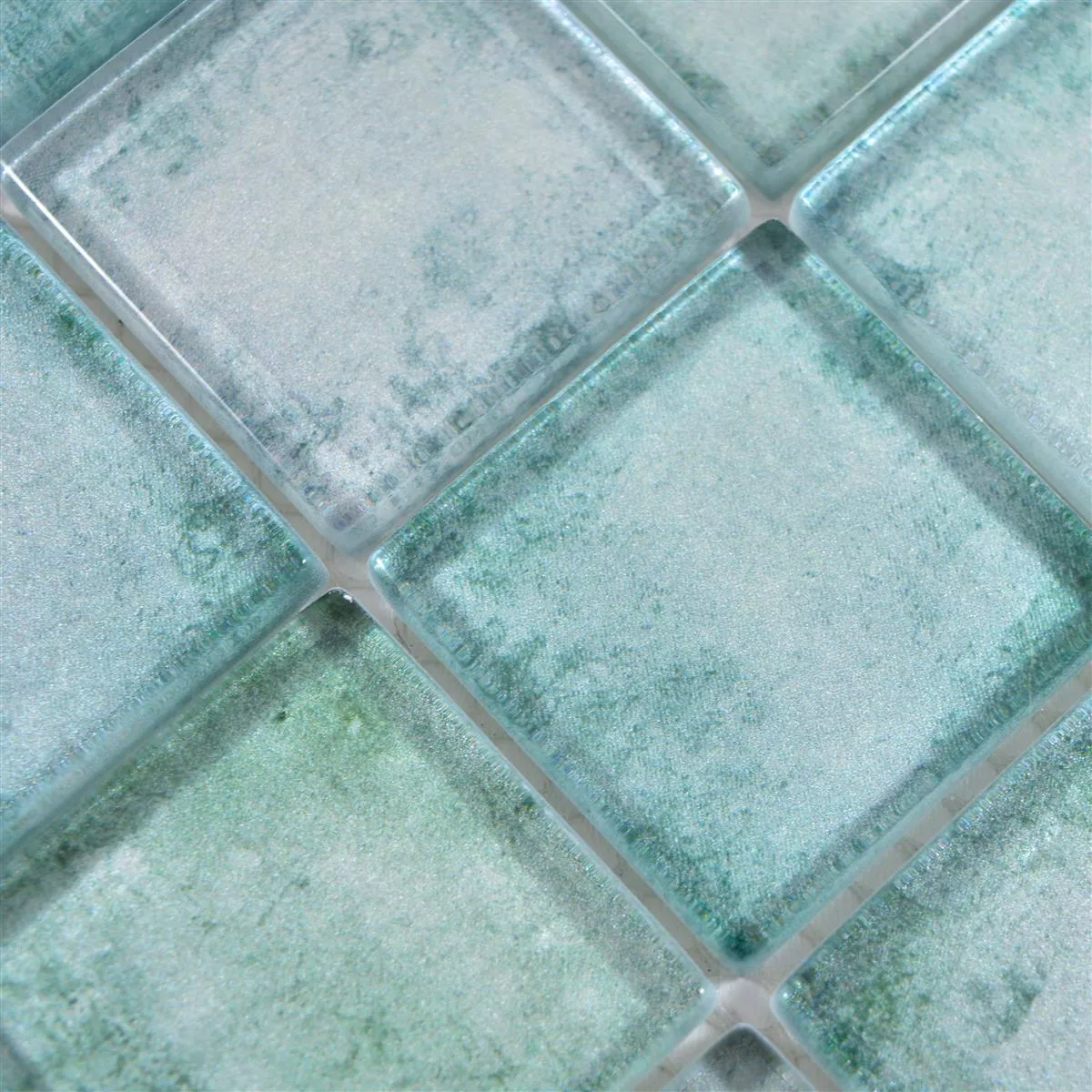 Mosaico De Cristal Azulejos Clementine Verde