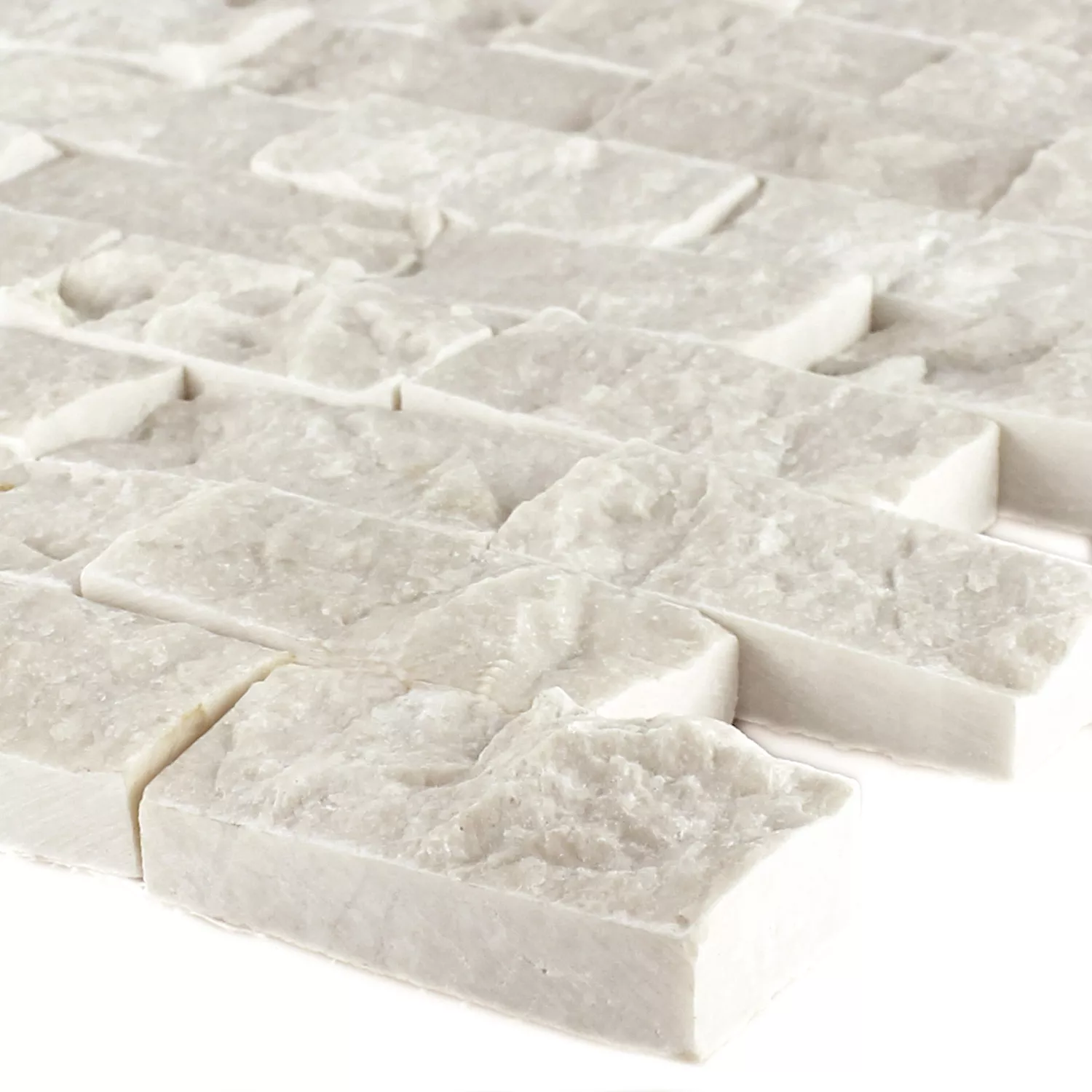 Azulejos De Mosaico Piedra Natural Mármol Afyon Beige 3D Azulejos De Mosaico Piedra Natural Mármol Afyon Beige 3D