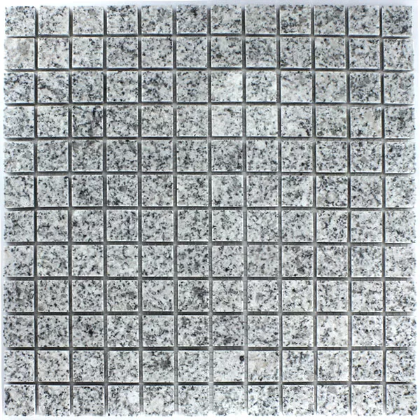 Azulejos De Mosaico Granito 23x23x8mm Kashmir Blanco