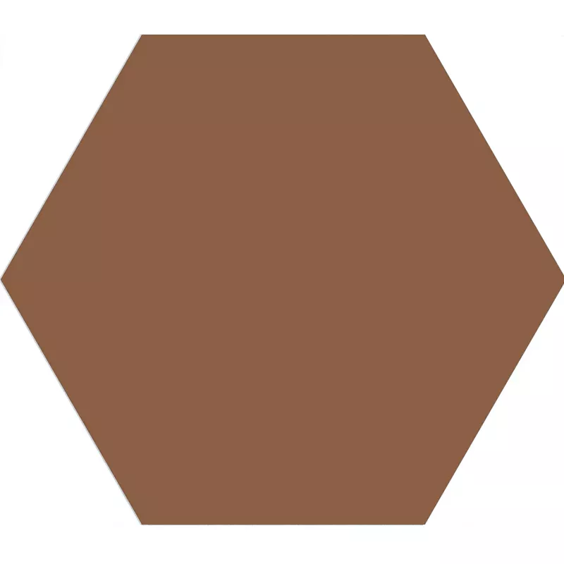 Pavimentos Loire Terra Hexagonales Estructurado 23x27 cm