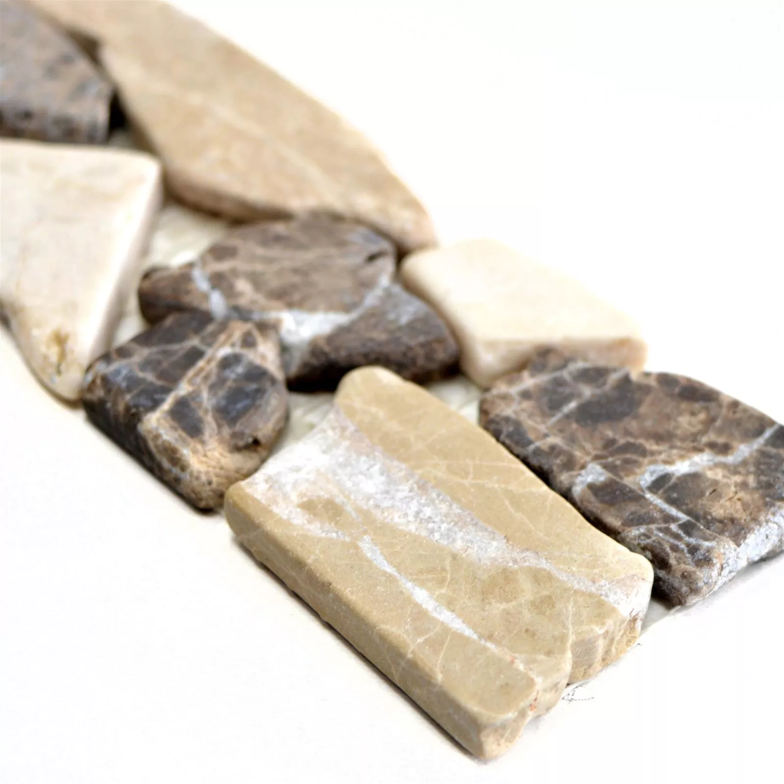 Piedra Natural Bordes De Azulejos Riesco Castanao Biancone