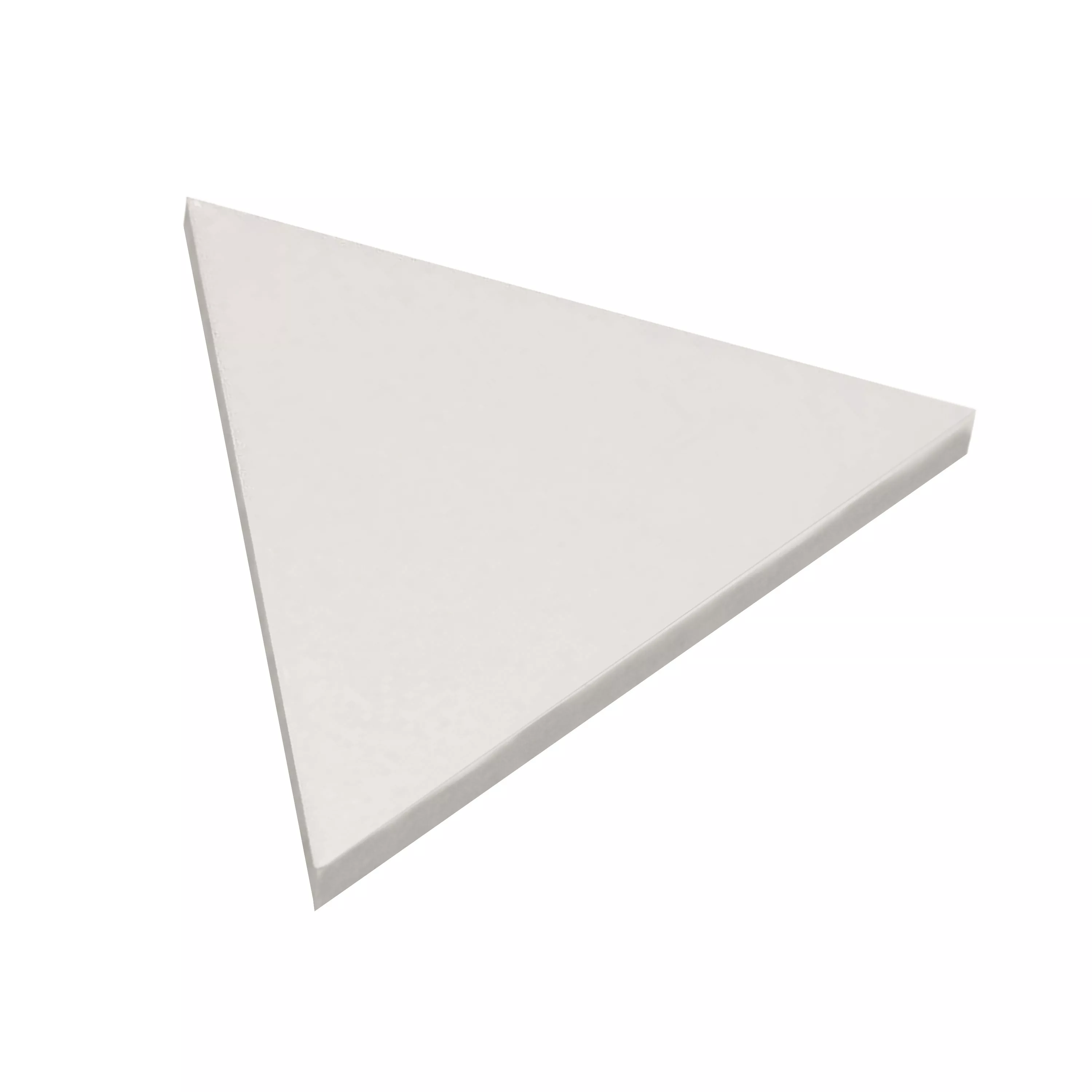 Muestra Revestimientos Britannia Triángulo 10,8x12,4cm Blanco Mate