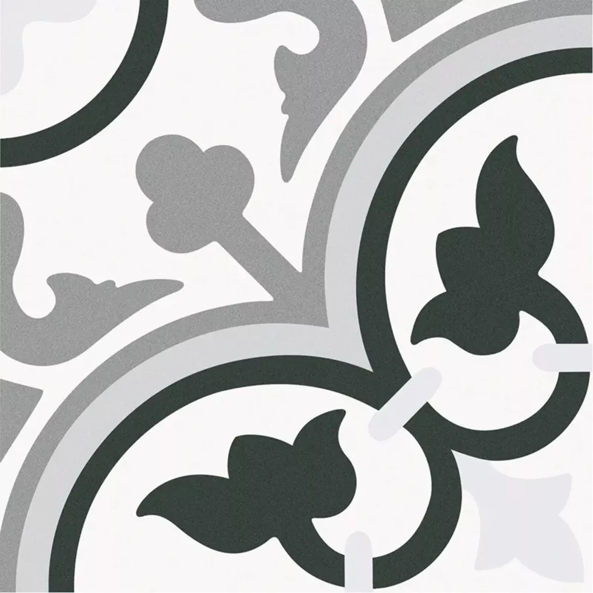 Atlantica Botticelli Gris Blanco 25x25 cm