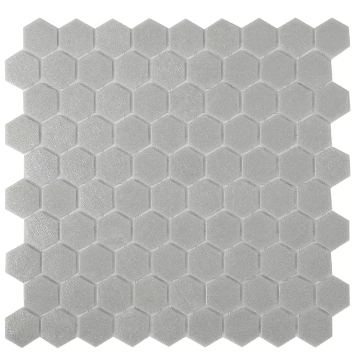 Mosaico de Cristal Azulejos Trend-Vi Hexagonales 152 Gris