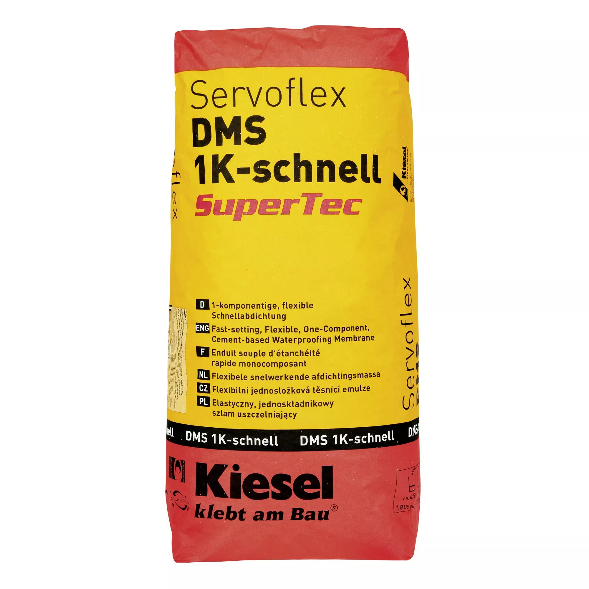 Kiesel Servoflex DMS 1K Fast SuperTec - Sellado Rápido Flexible (15KG)