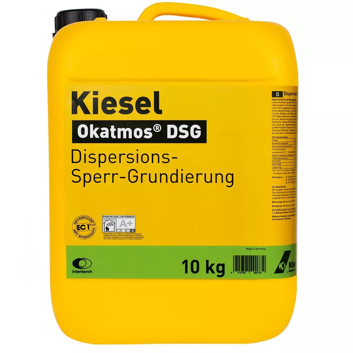 Imprimación de dispersión guijarro Okatmos DSG 10 kg