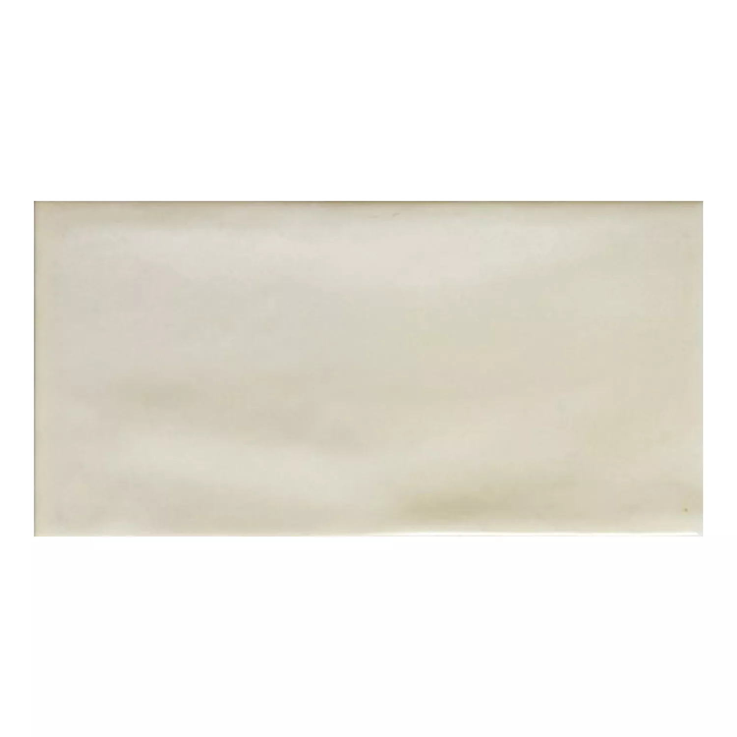 Celaya Beige Brillante Rústico 7,5x15 cm Crema
