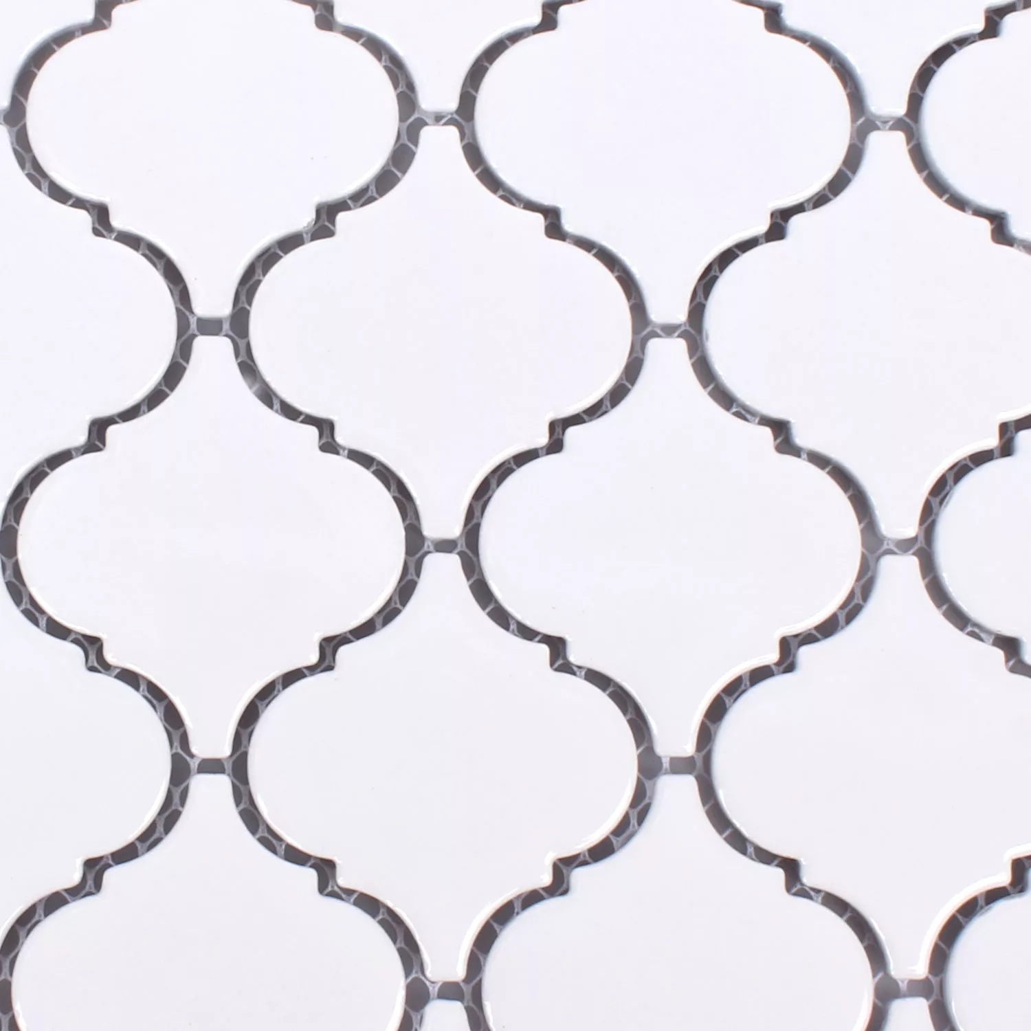 Azulejos De Mosaico Cerámica Florentiner Blanco Mate
