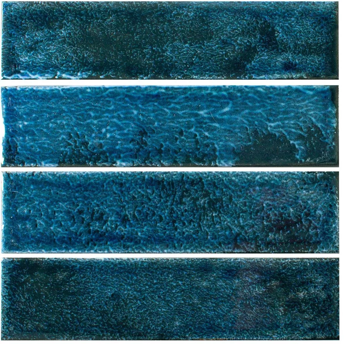 Revestimiento Vanroy Corrugado 6x24cm Azul
