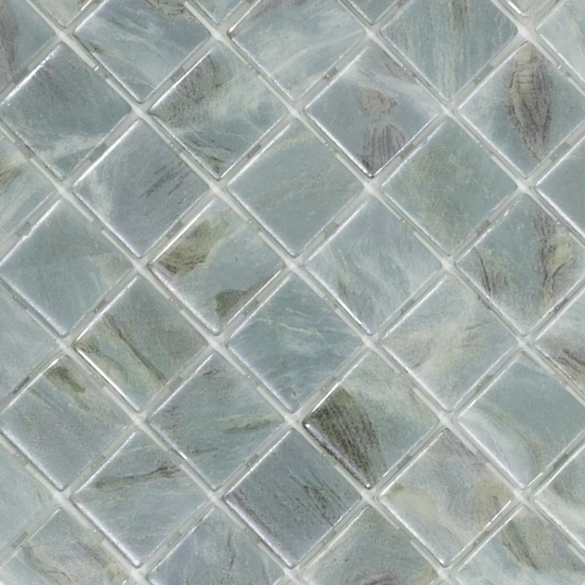 Cristal Piscina Mosaico Alassio Gris 25